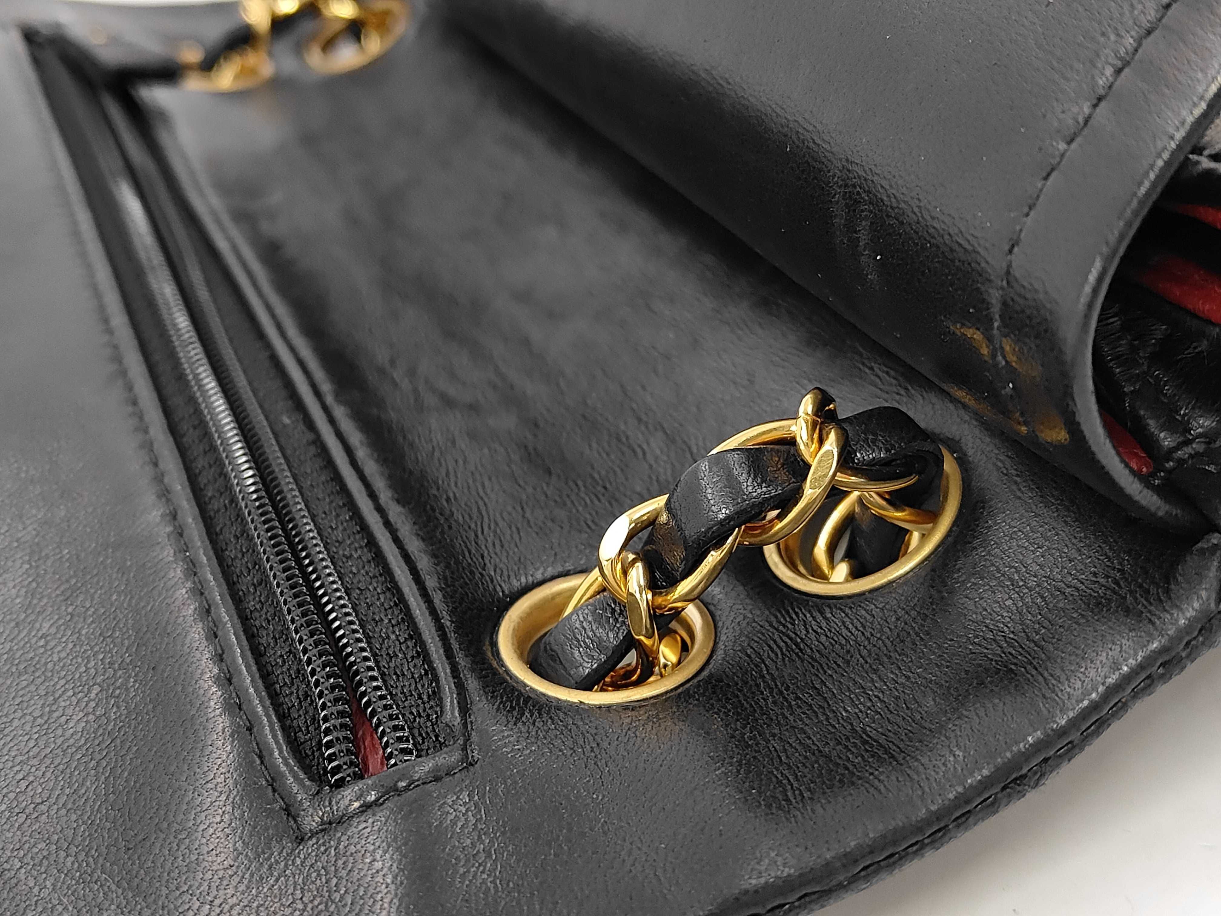 Matelassé 23 Lambskin Double Flap Double Chain Shoulder Bag — view 5