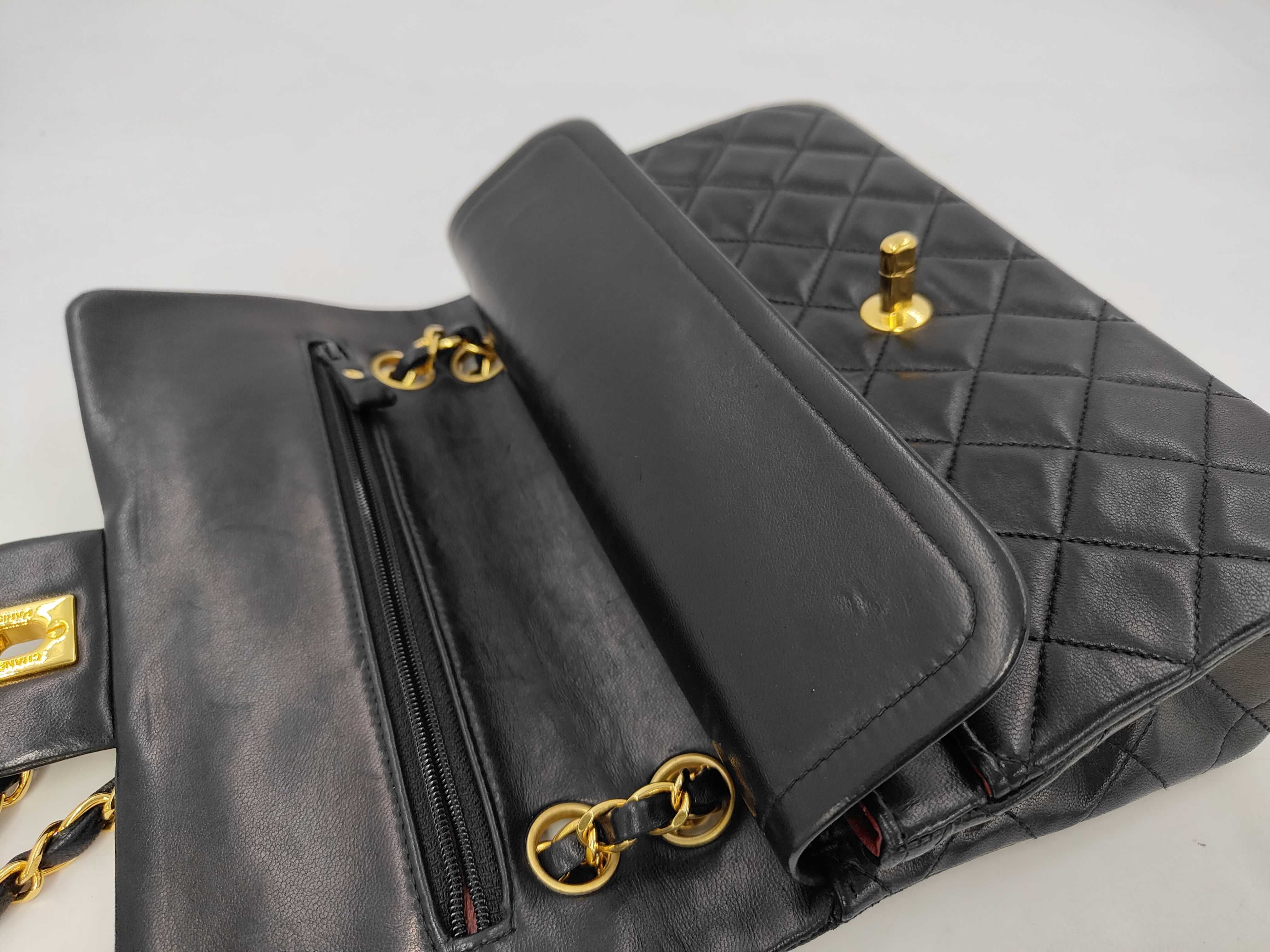 Matelassé 23 Lambskin Double Flap Double Chain Shoulder Bag — view 6