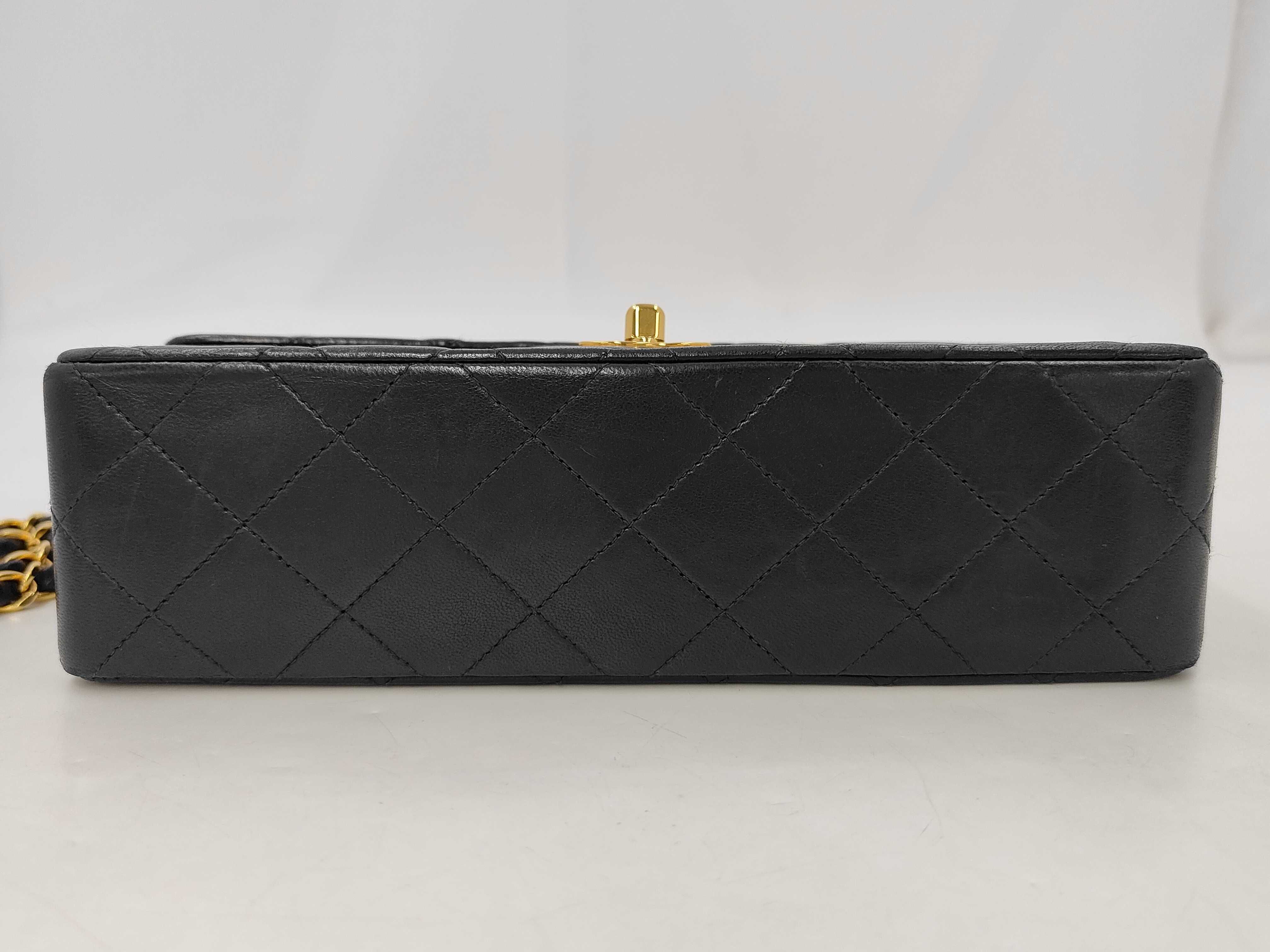 Matelassé 23 Lambskin Double Flap Double Chain Shoulder Bag — view 8