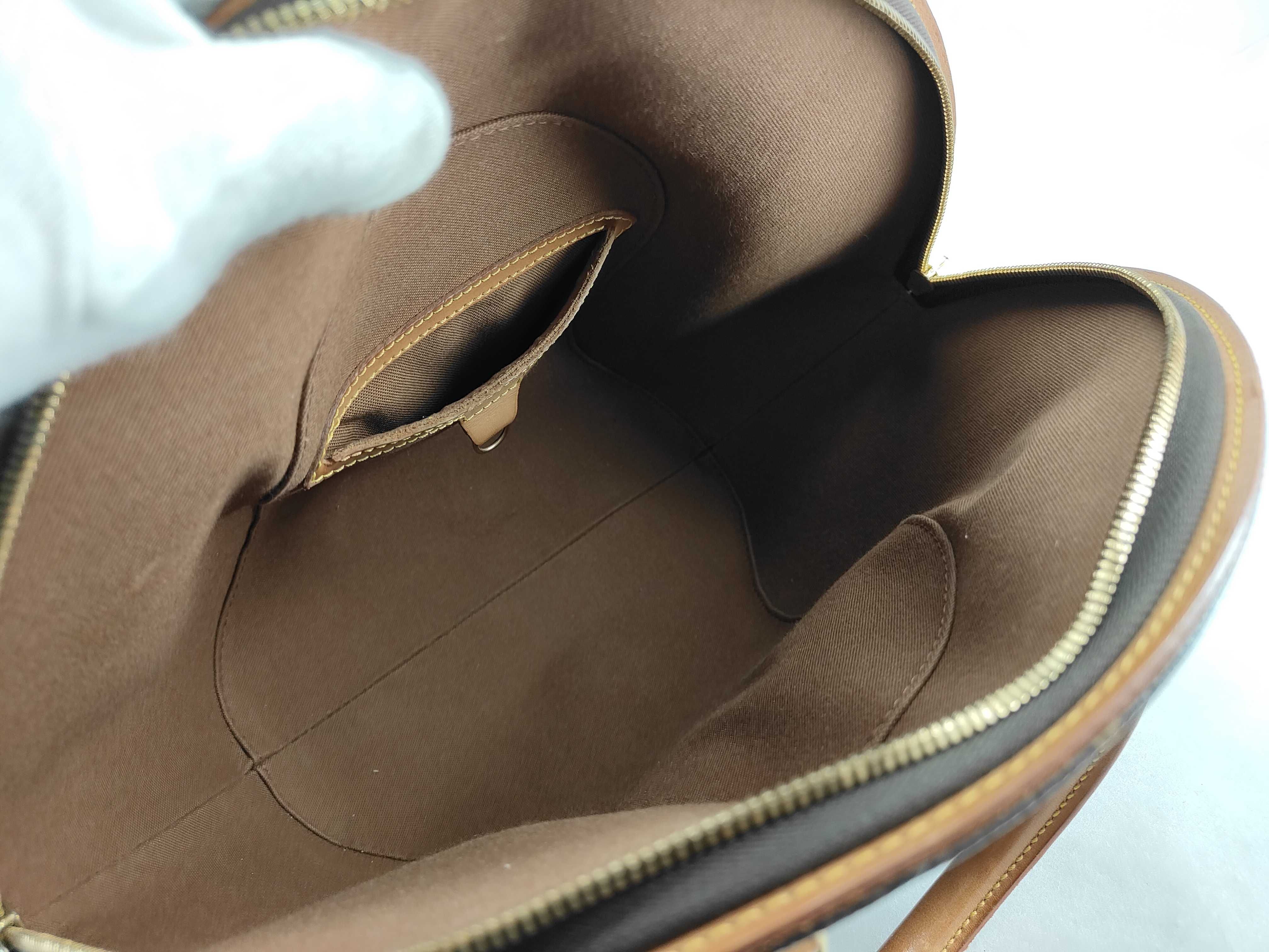 Monogram PH- Elipse Monogram Brown Canvas Shoulder Bag M Handbag — view 11