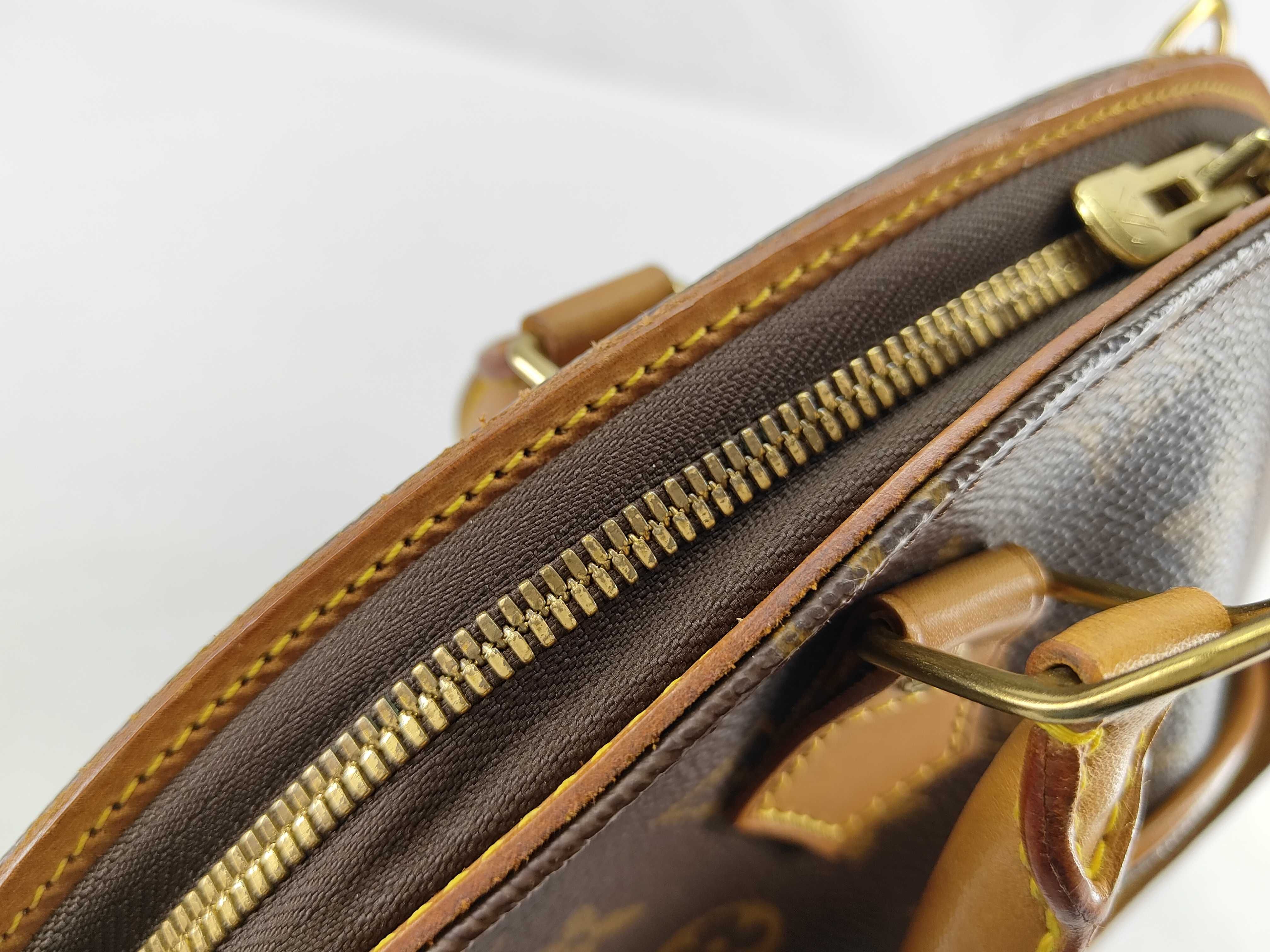Monogram PH- Elipse Monogram Brown Canvas Shoulder Bag M Handbag — view 7
