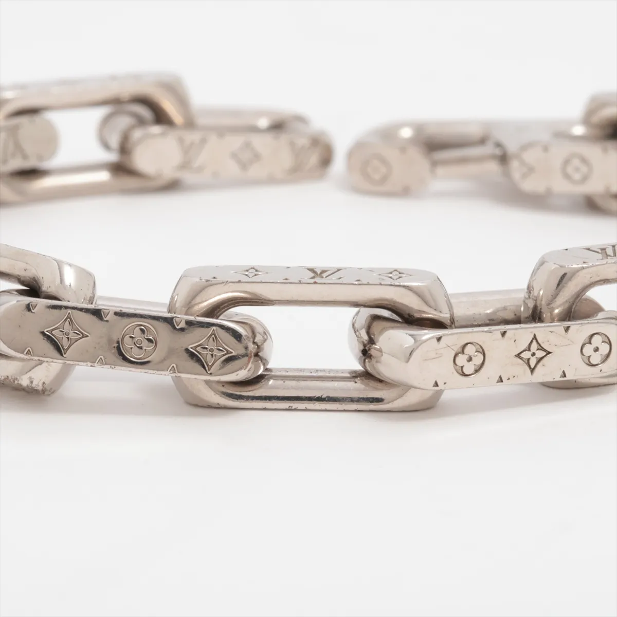 M64224 Bracelet Chain Monogram US1119 Bracelet L Metal Silver — view 2