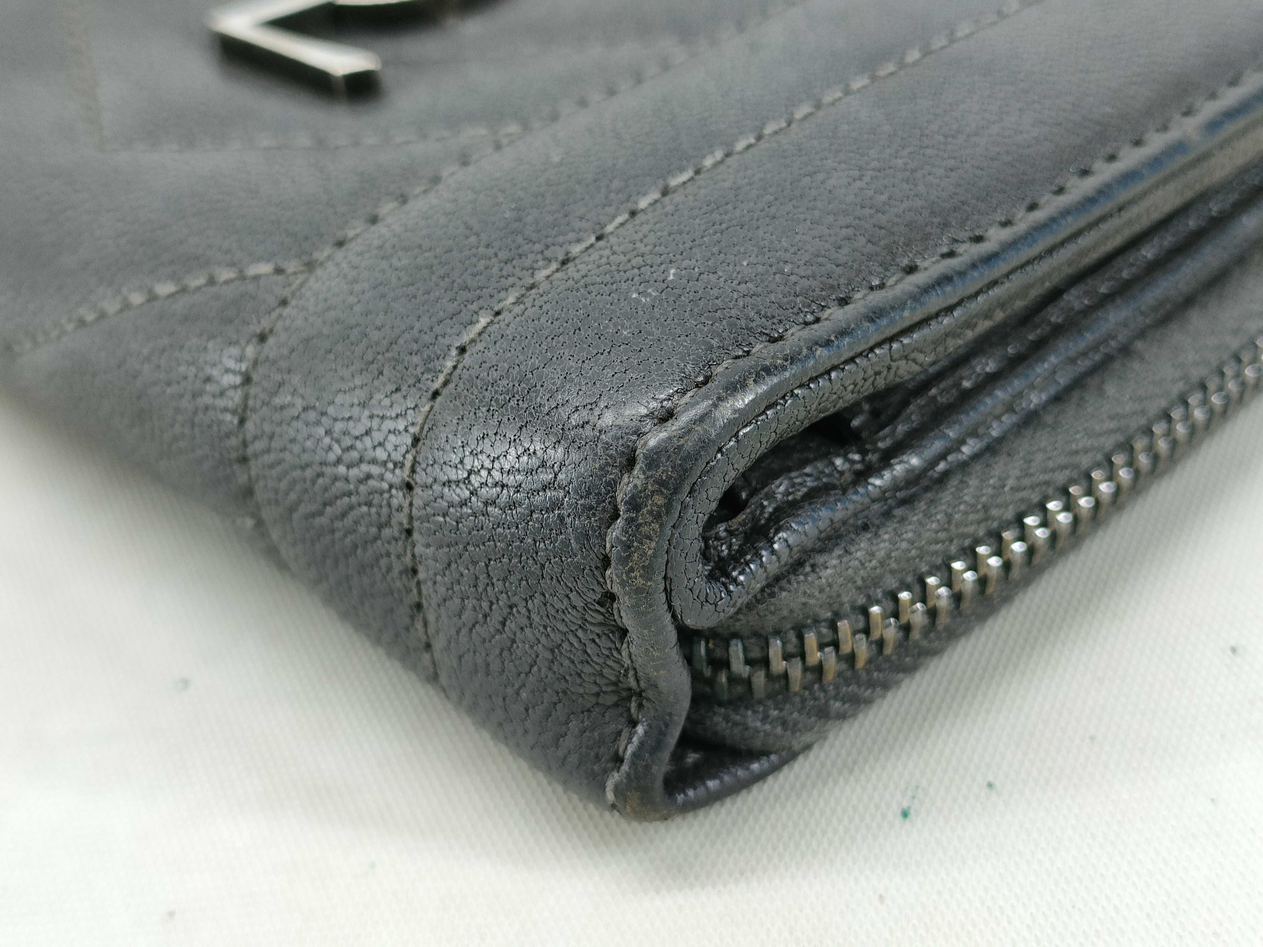 logo hardware round zip bifold wallet — view 3