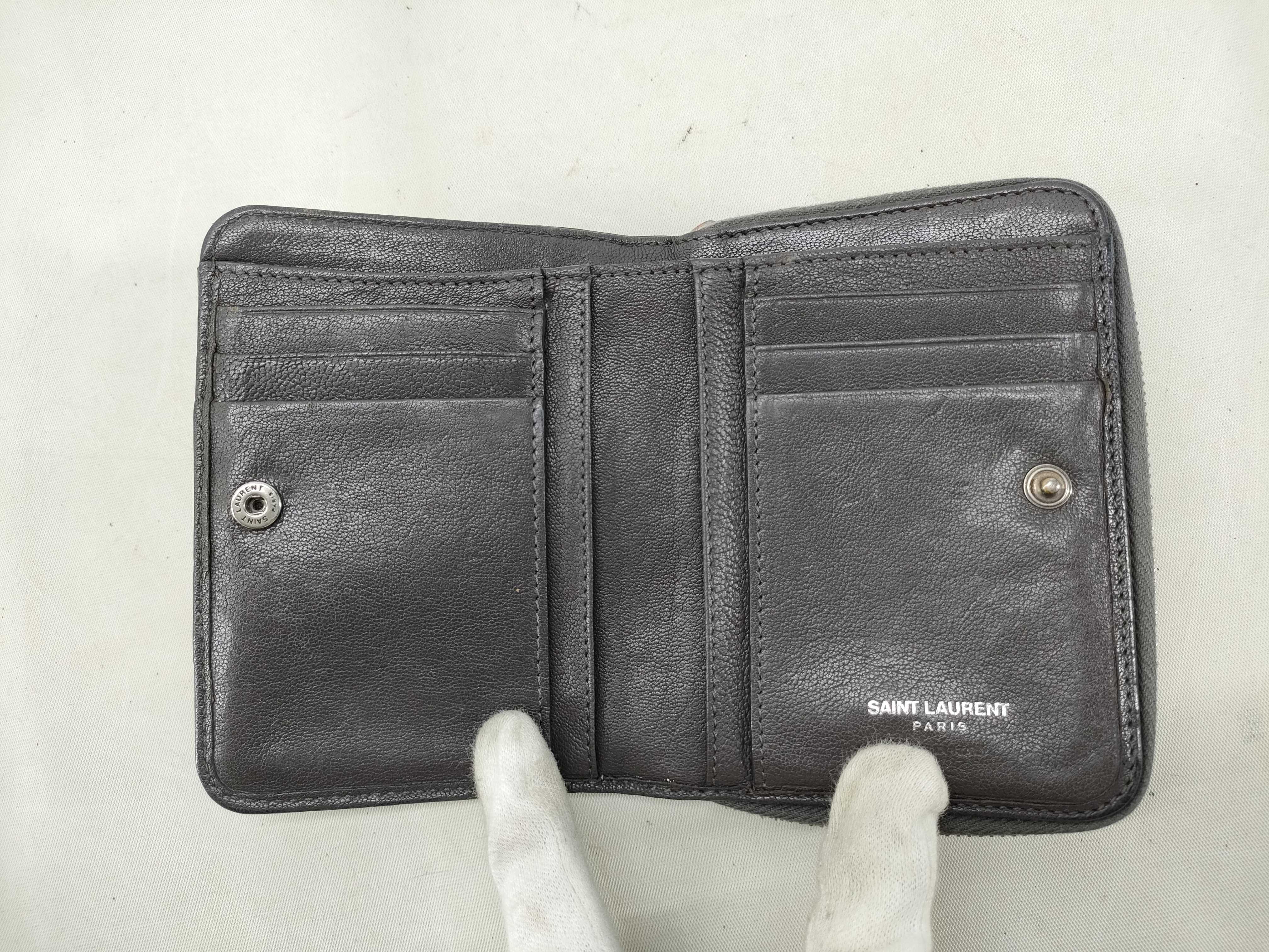 logo hardware round zip bifold wallet — view 8