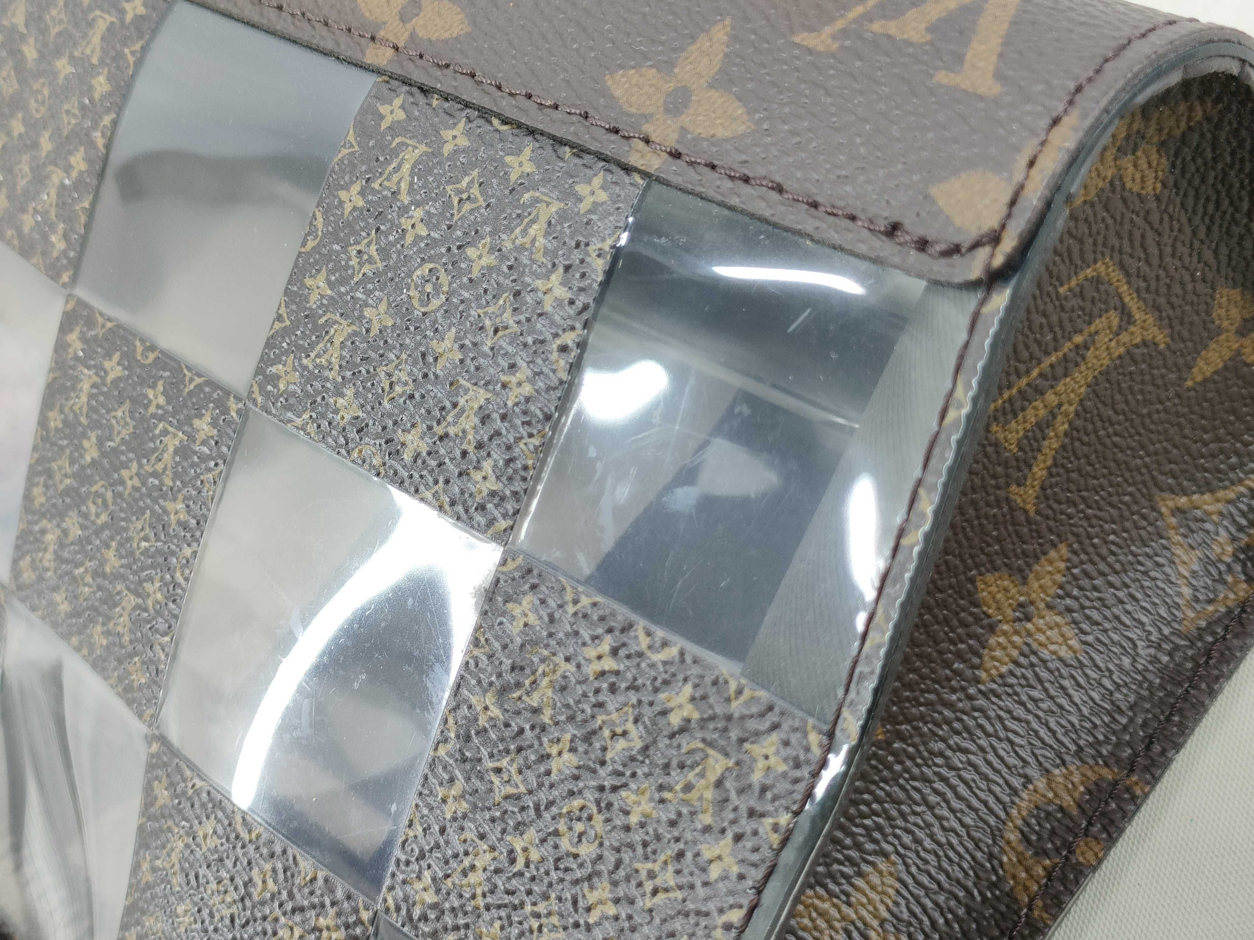 Monogram Louis Vuitton Monogram Chess Standard Pouch Clutch Bag — view 13