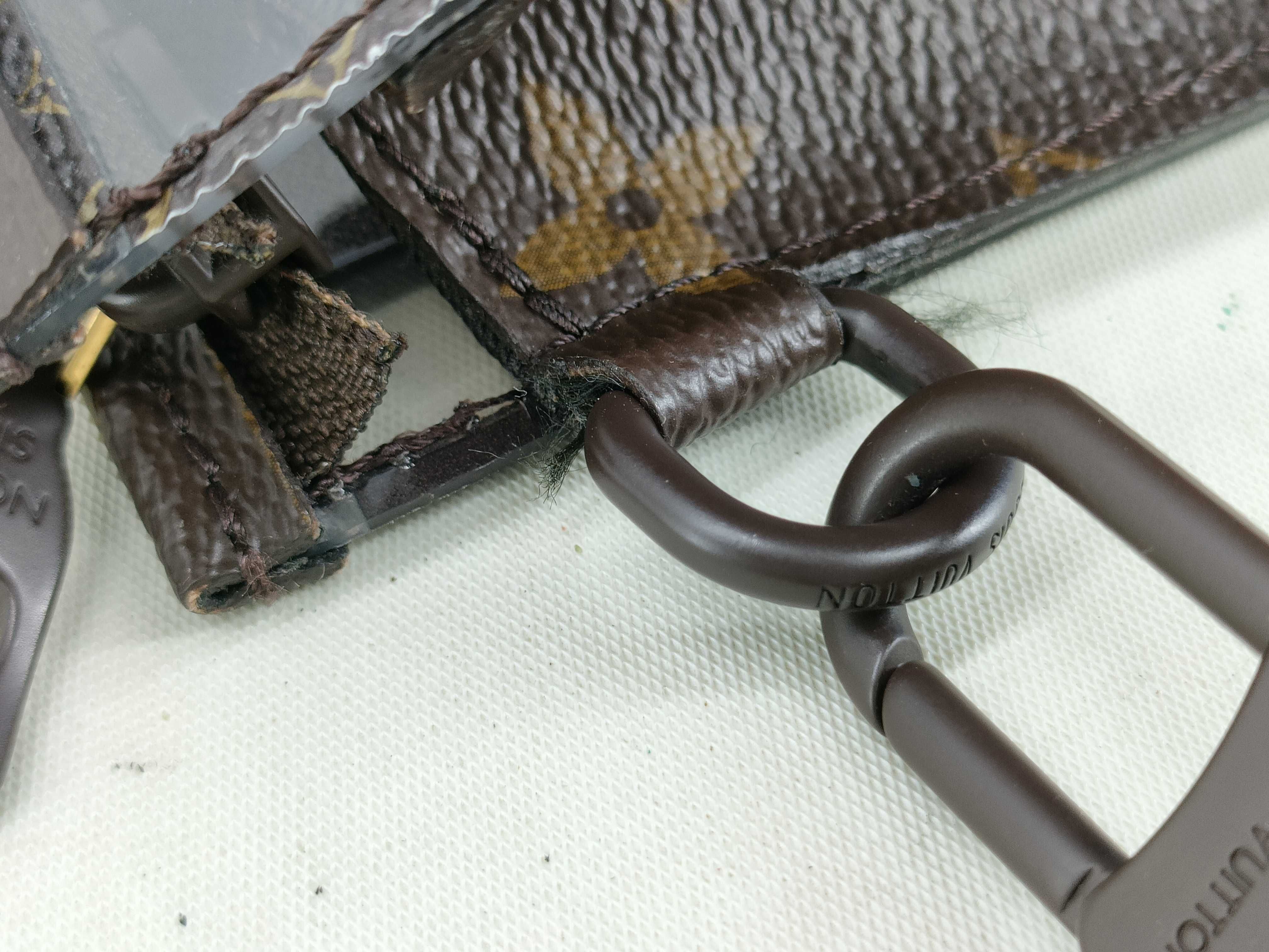 Monogram Louis Vuitton Monogram Chess Standard Pouch Clutch Bag — view 6