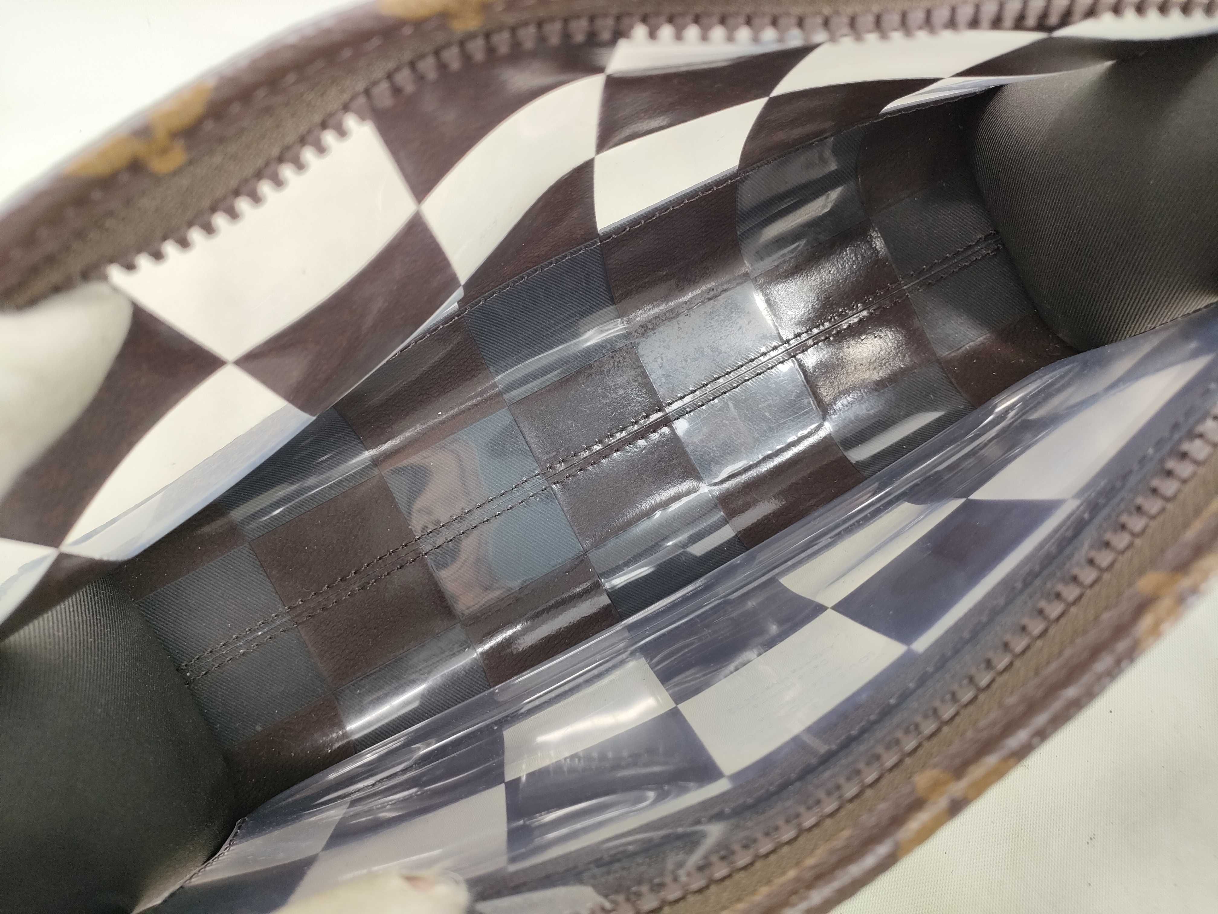 Monogram Louis Vuitton Monogram Chess Standard Pouch Clutch Bag — view 8