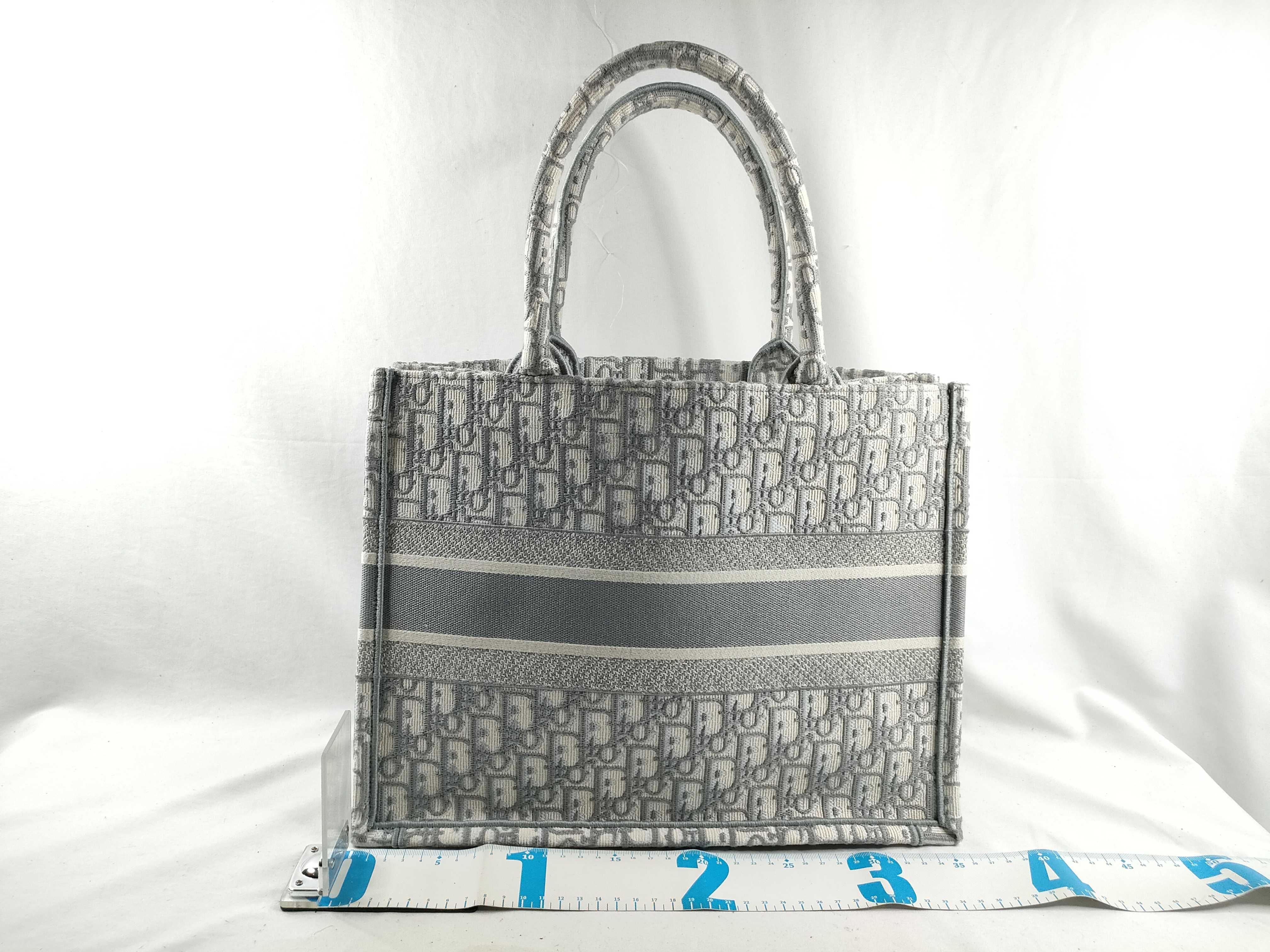 Book Tote Medium M1296ZIRW Oblique Canvas Tote Bag — view 2
