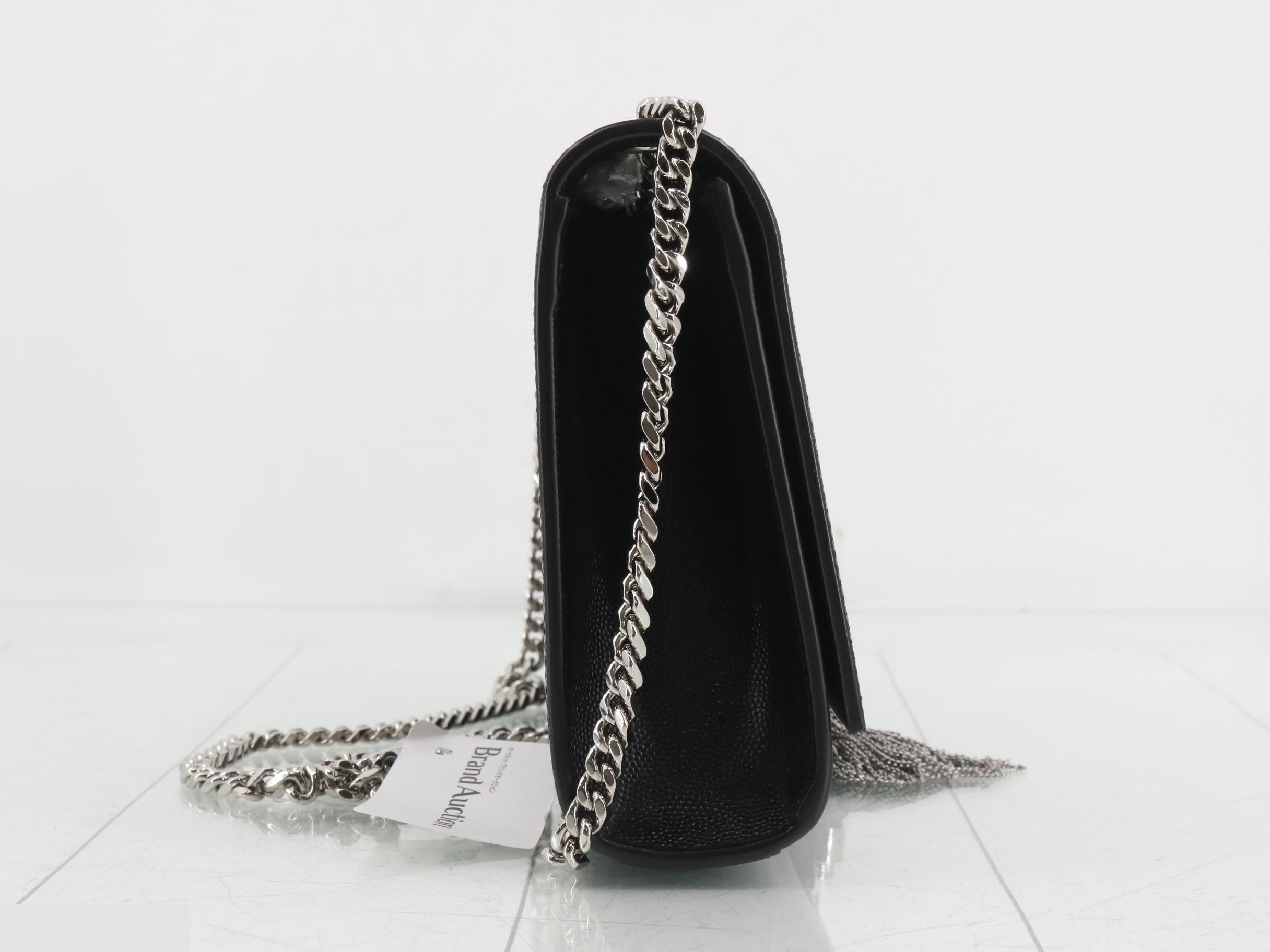Kate Tassel Chain Shoulder Bag, Black, 354119 — view 4