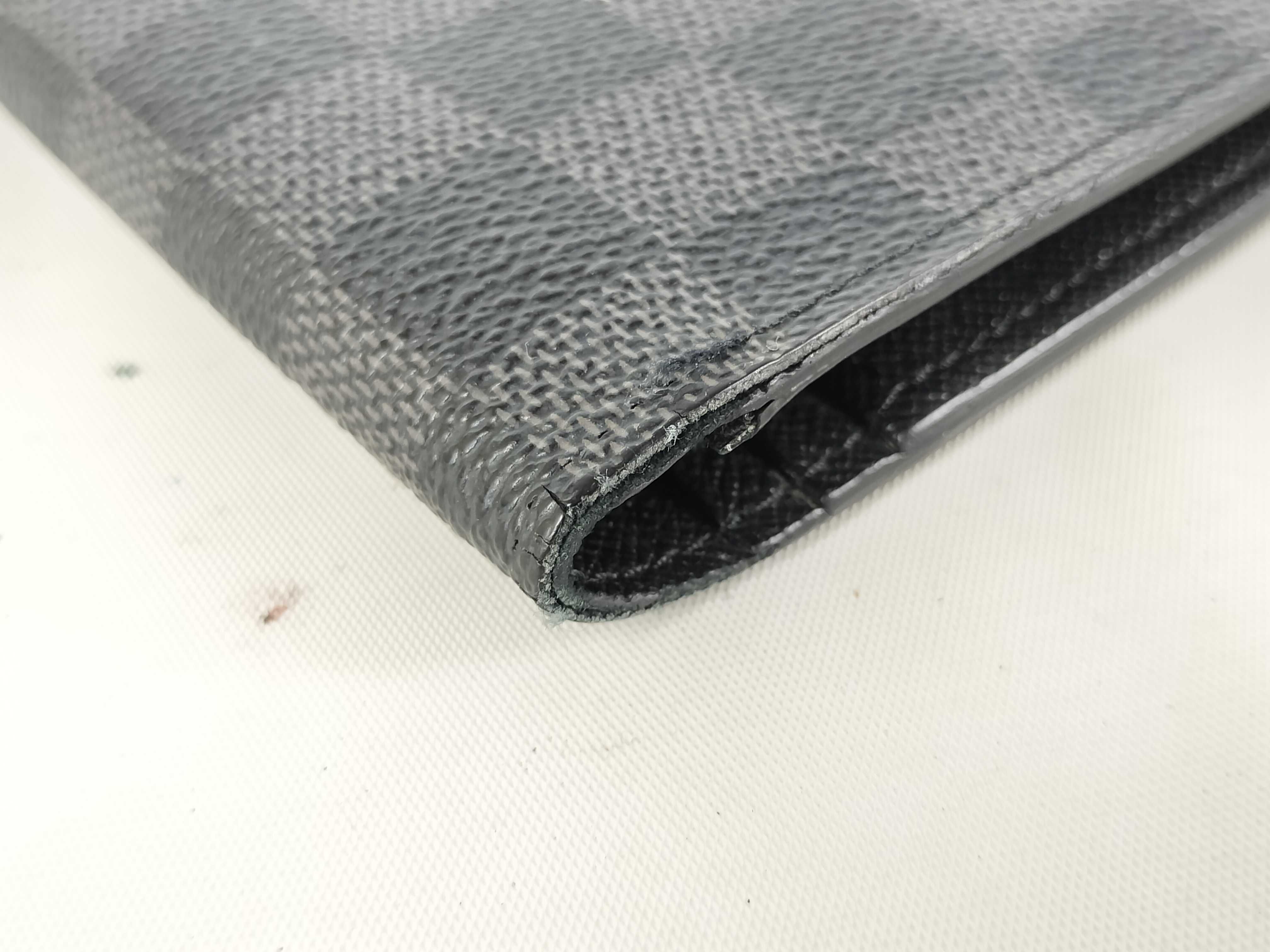 Damier Graphite N62665 Portefeuille Brazza Wallet — view 2