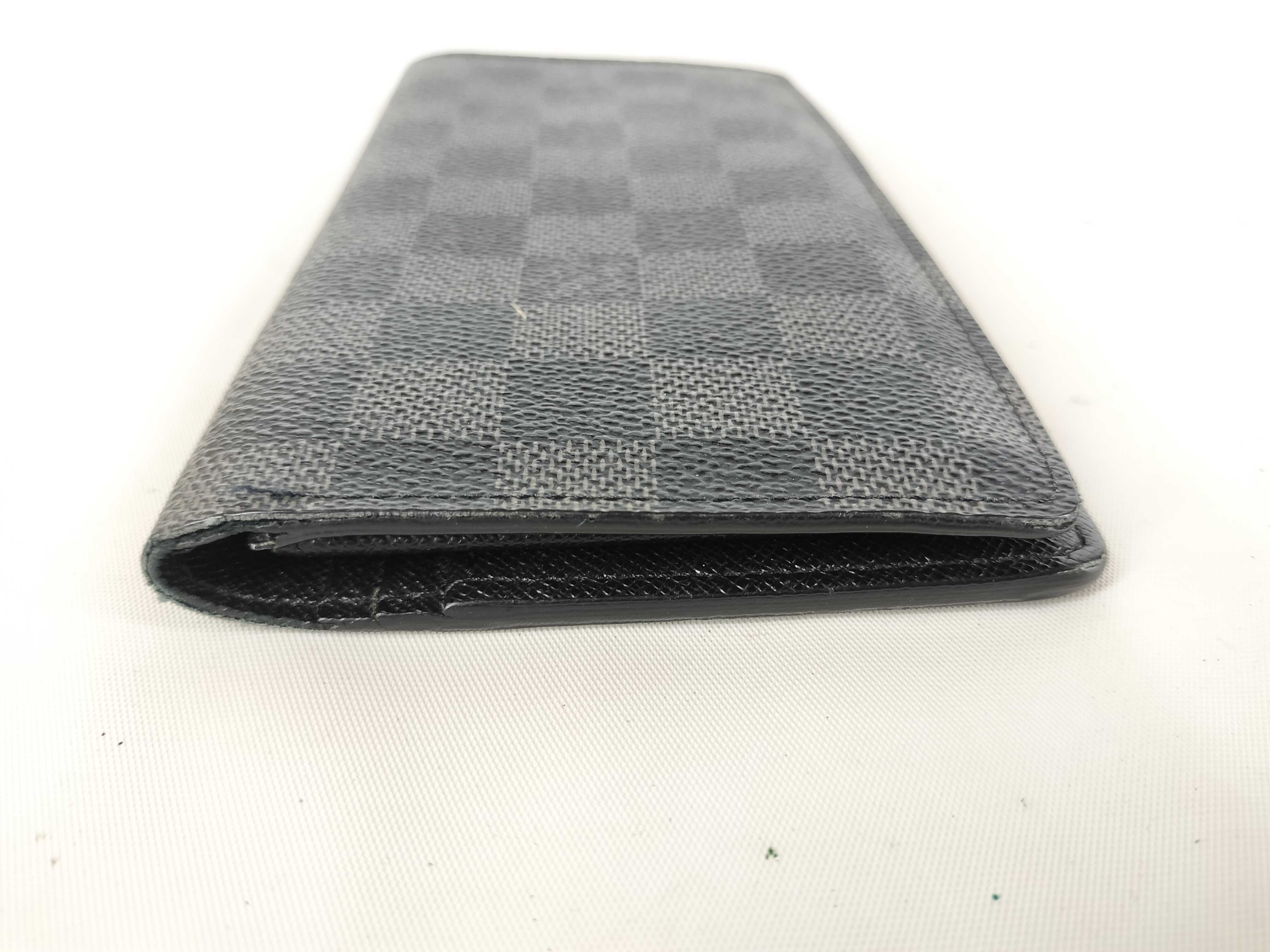 Damier Graphite N62665 Portefeuille Brazza Wallet — view 3