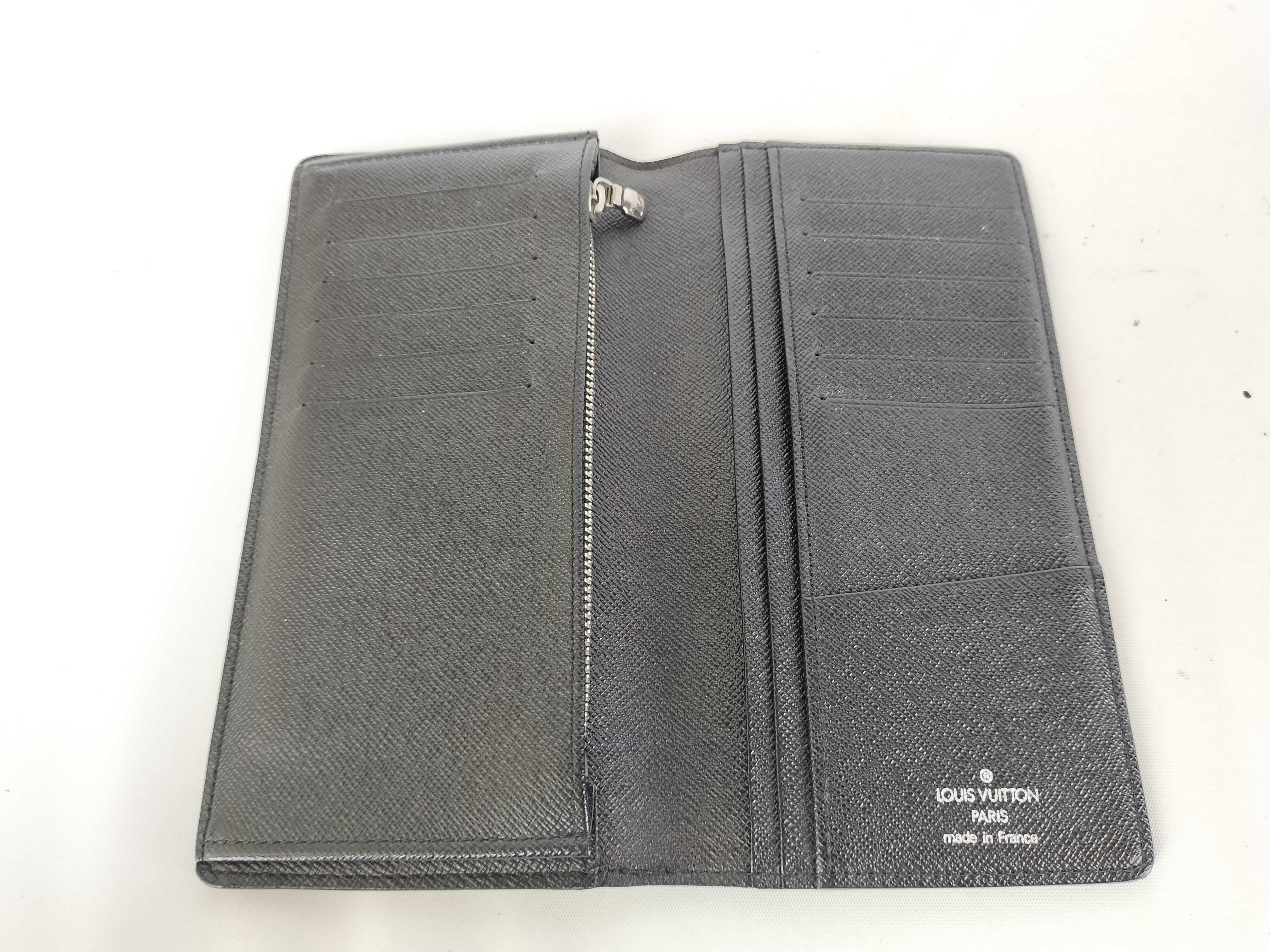 Damier Graphite N62665 Portefeuille Brazza Wallet — view 4