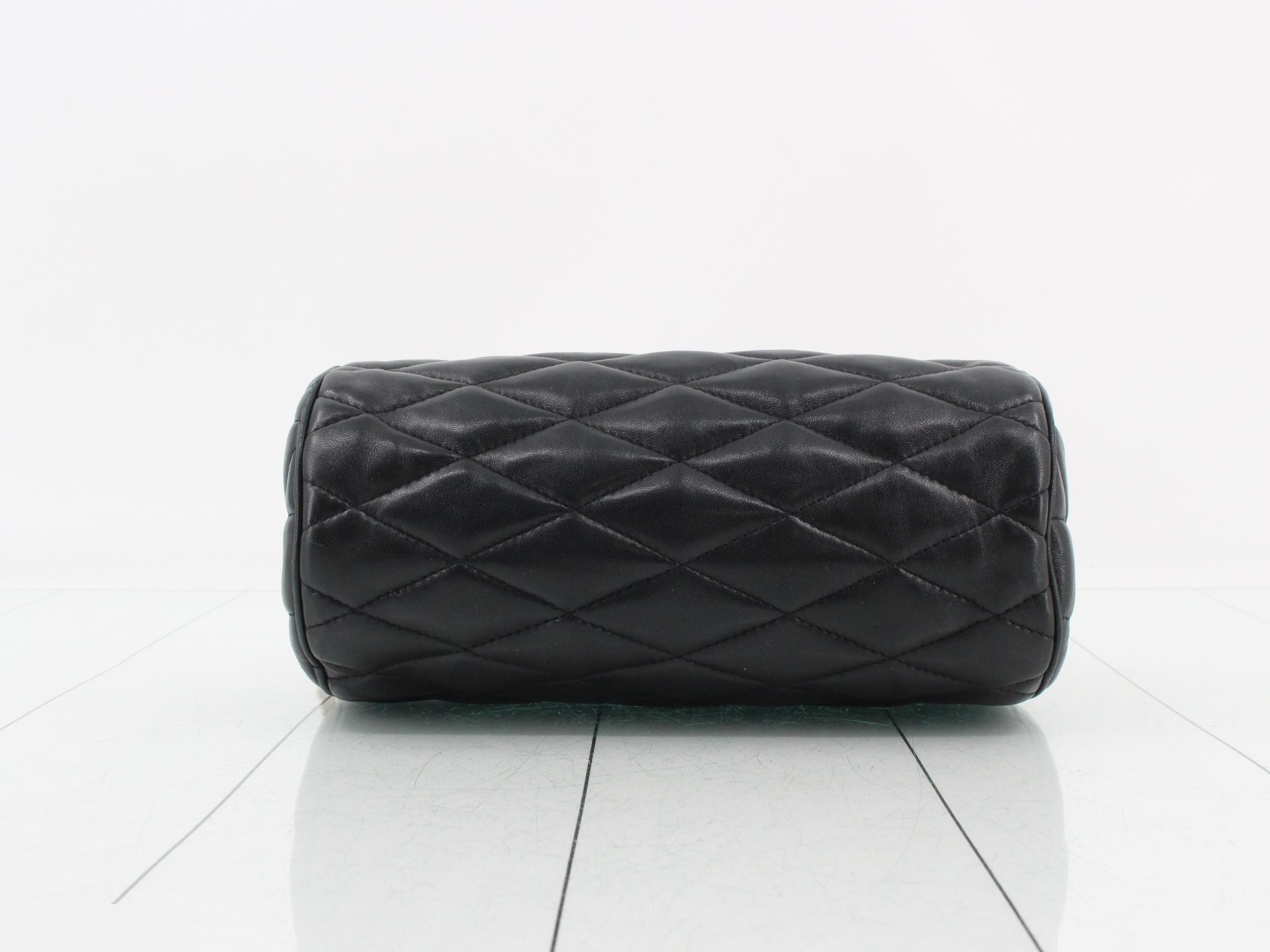 Sados Small Tube Bag, Leather, Semi-Shoulder Bag — view 2