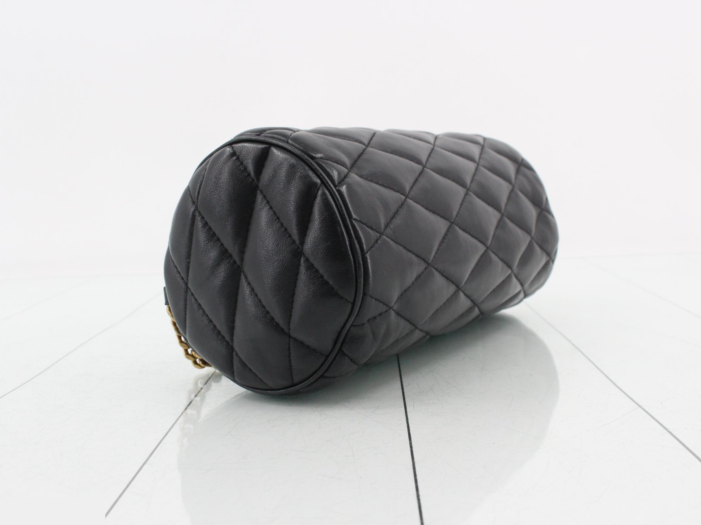 Sados Small Tube Bag, Leather, Semi-Shoulder Bag — view 5