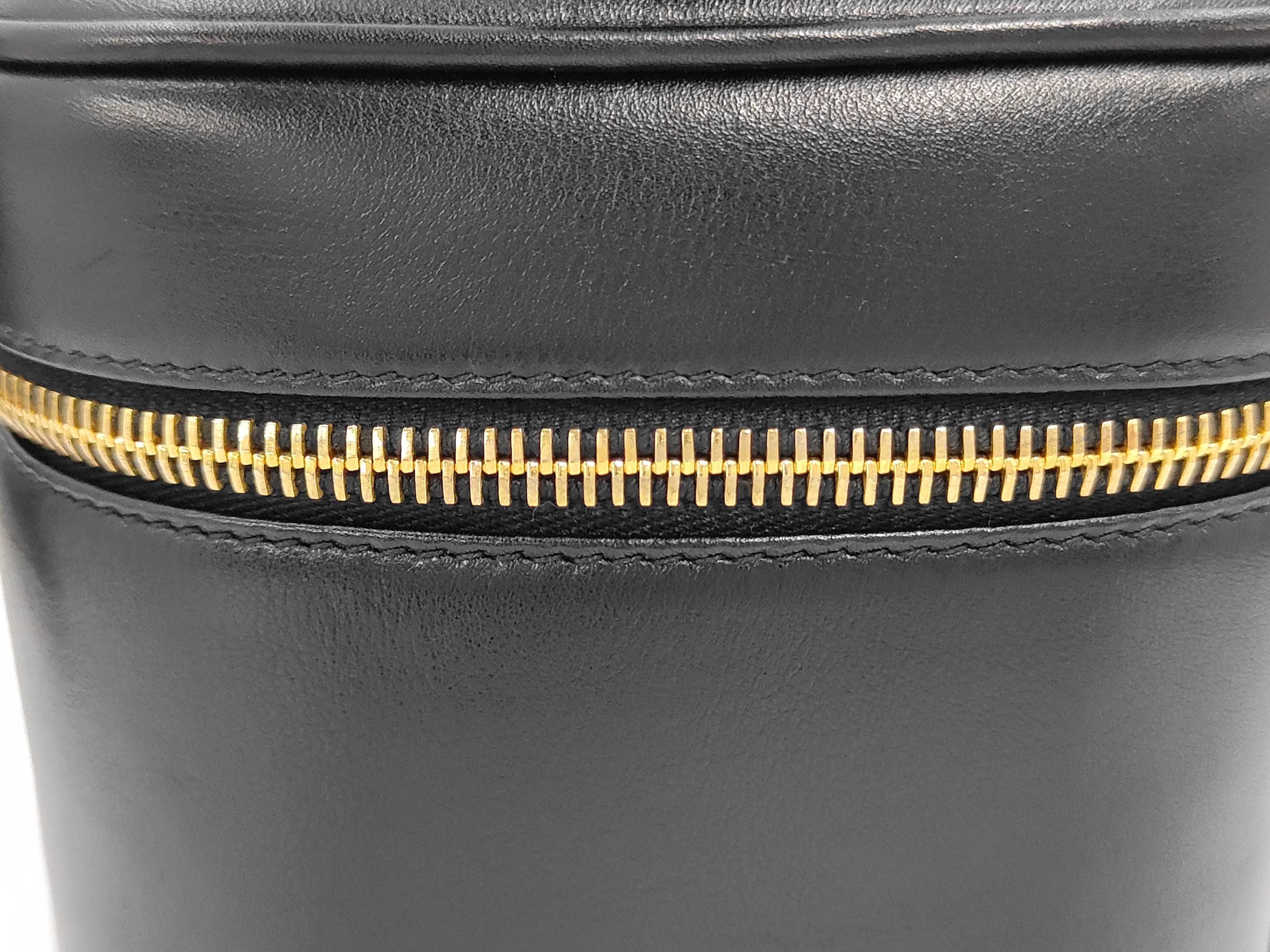 Bicolore Lambskin Black Vanity Bag — view 5