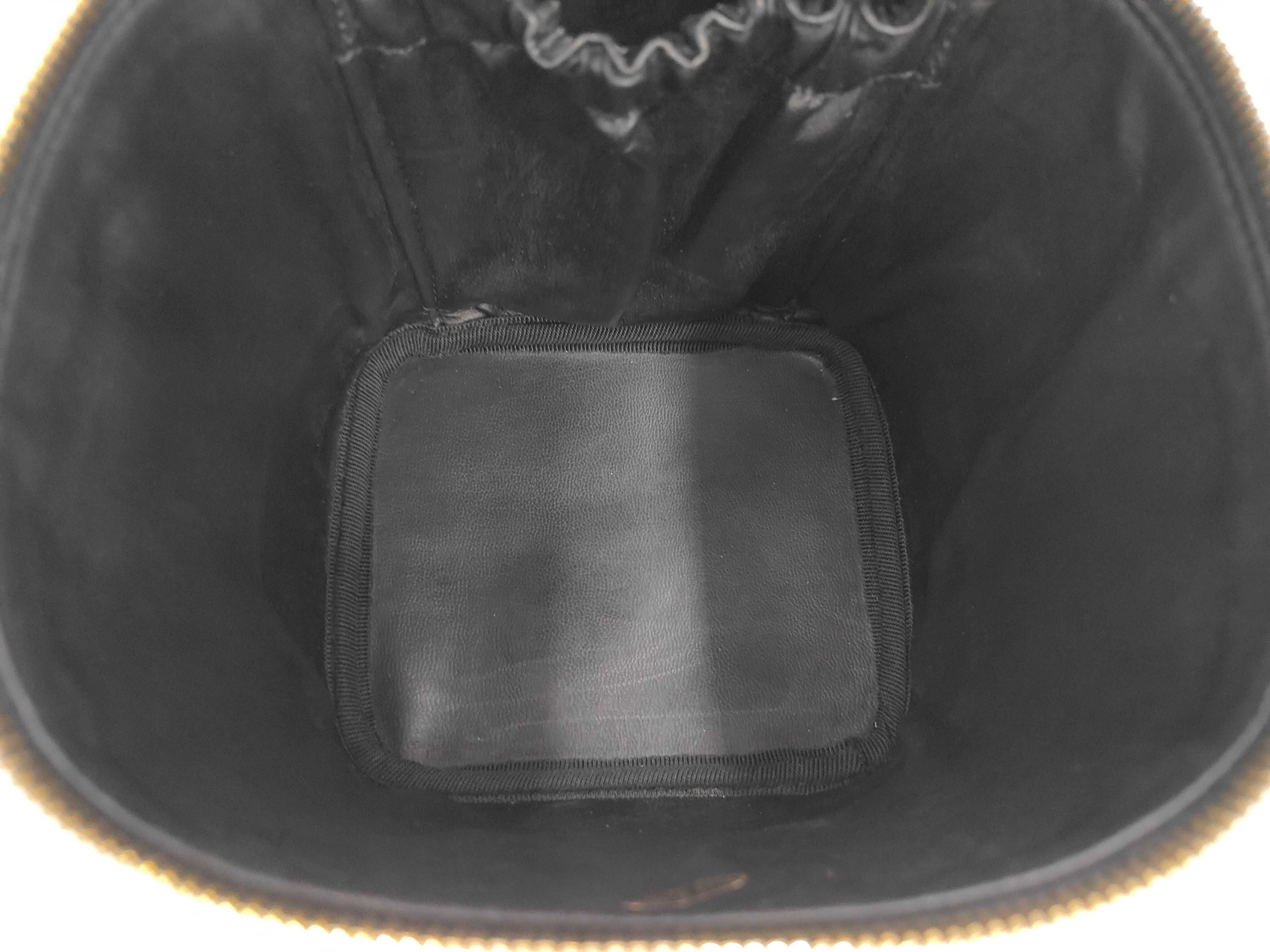 Bicolore Lambskin Black Vanity Bag — view 7