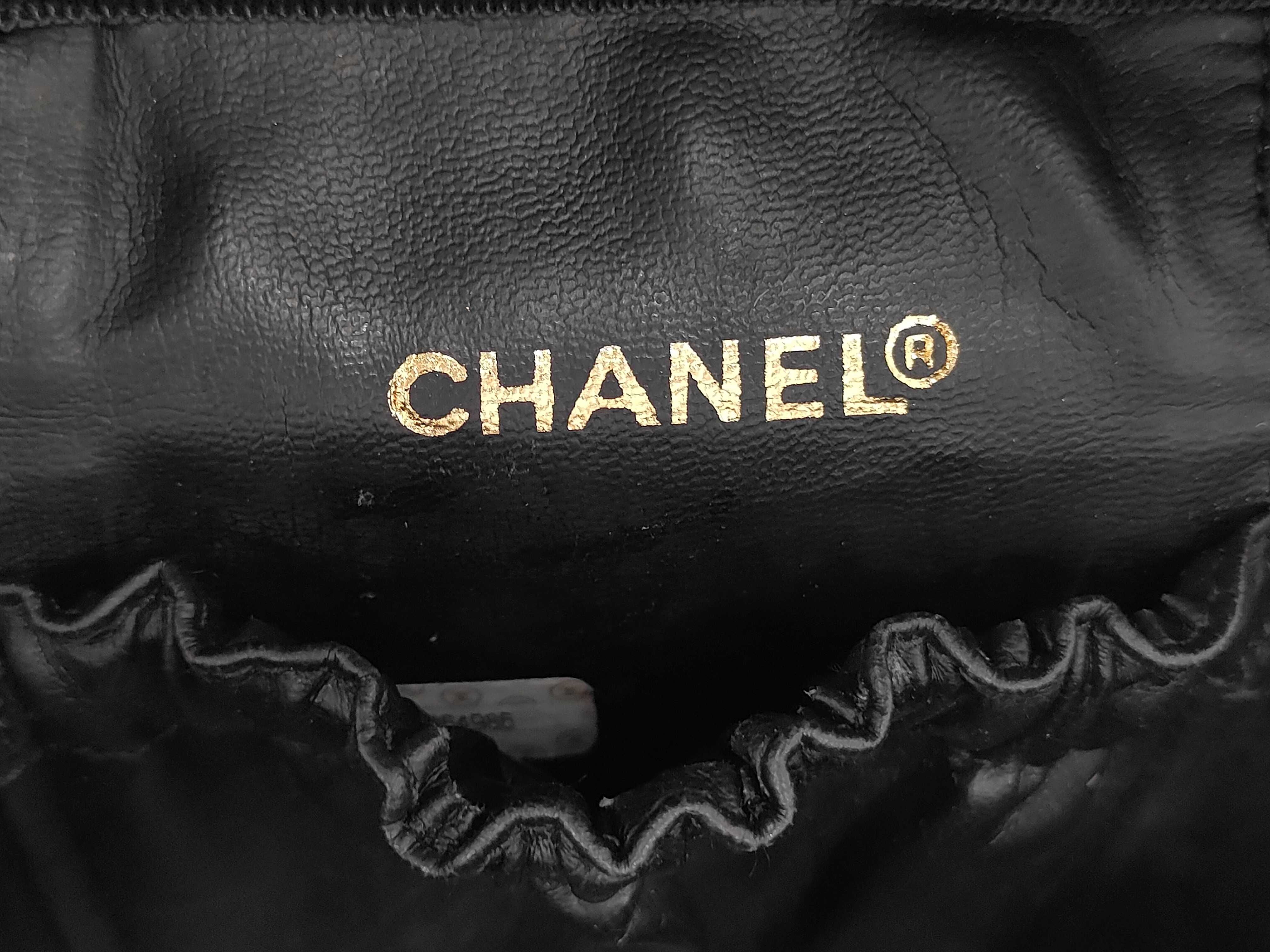 Bicolore Lambskin Black Vanity Bag — view 9