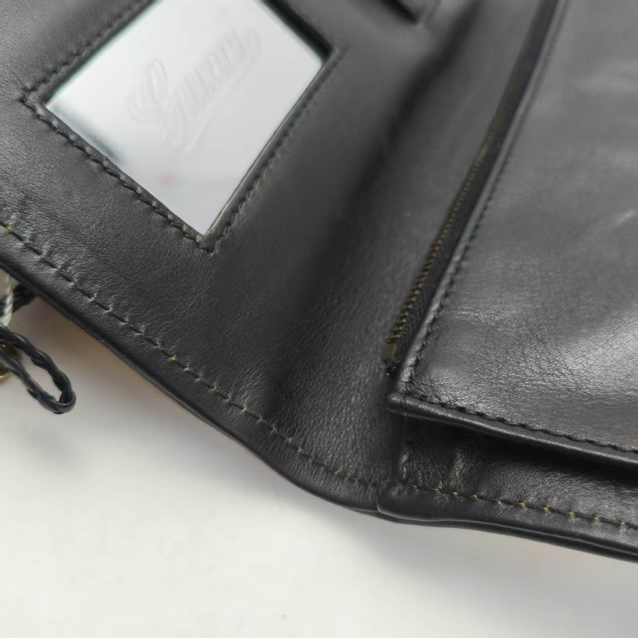 【*Shipped from: China*】GUCCI Bamboo Leather 269965 Clutch Bag Second Bag — view 11