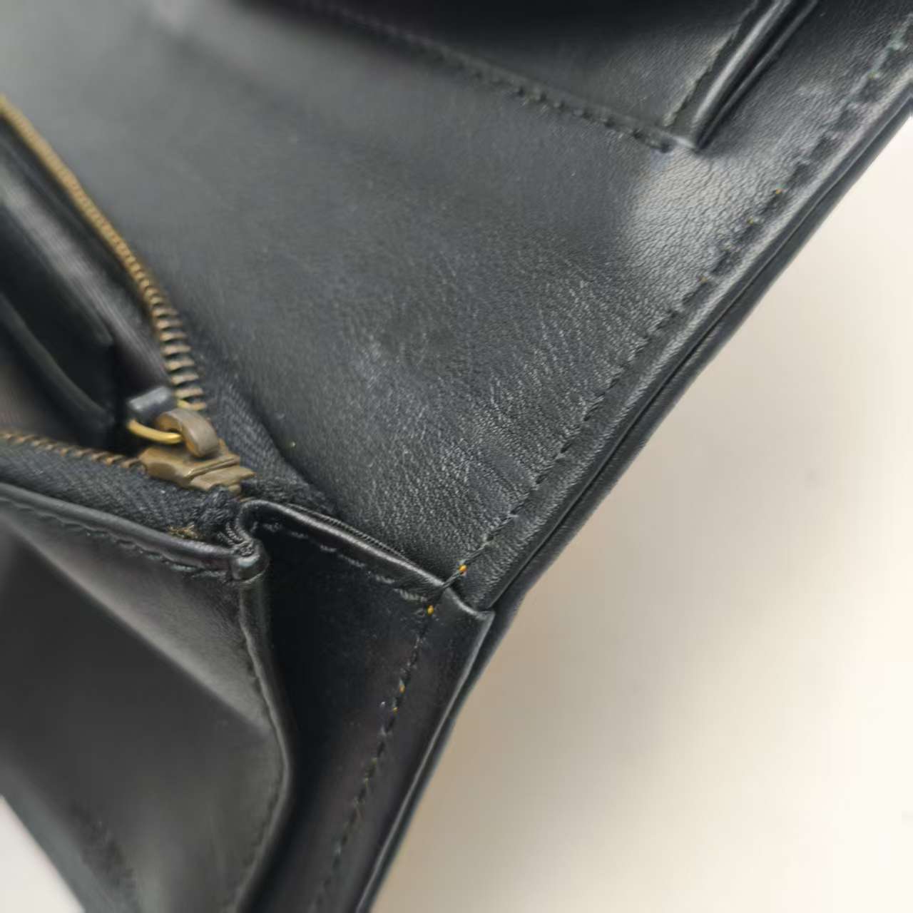 【*Shipped from: China*】GUCCI Bamboo Leather 269965 Clutch Bag Second Bag — view 10