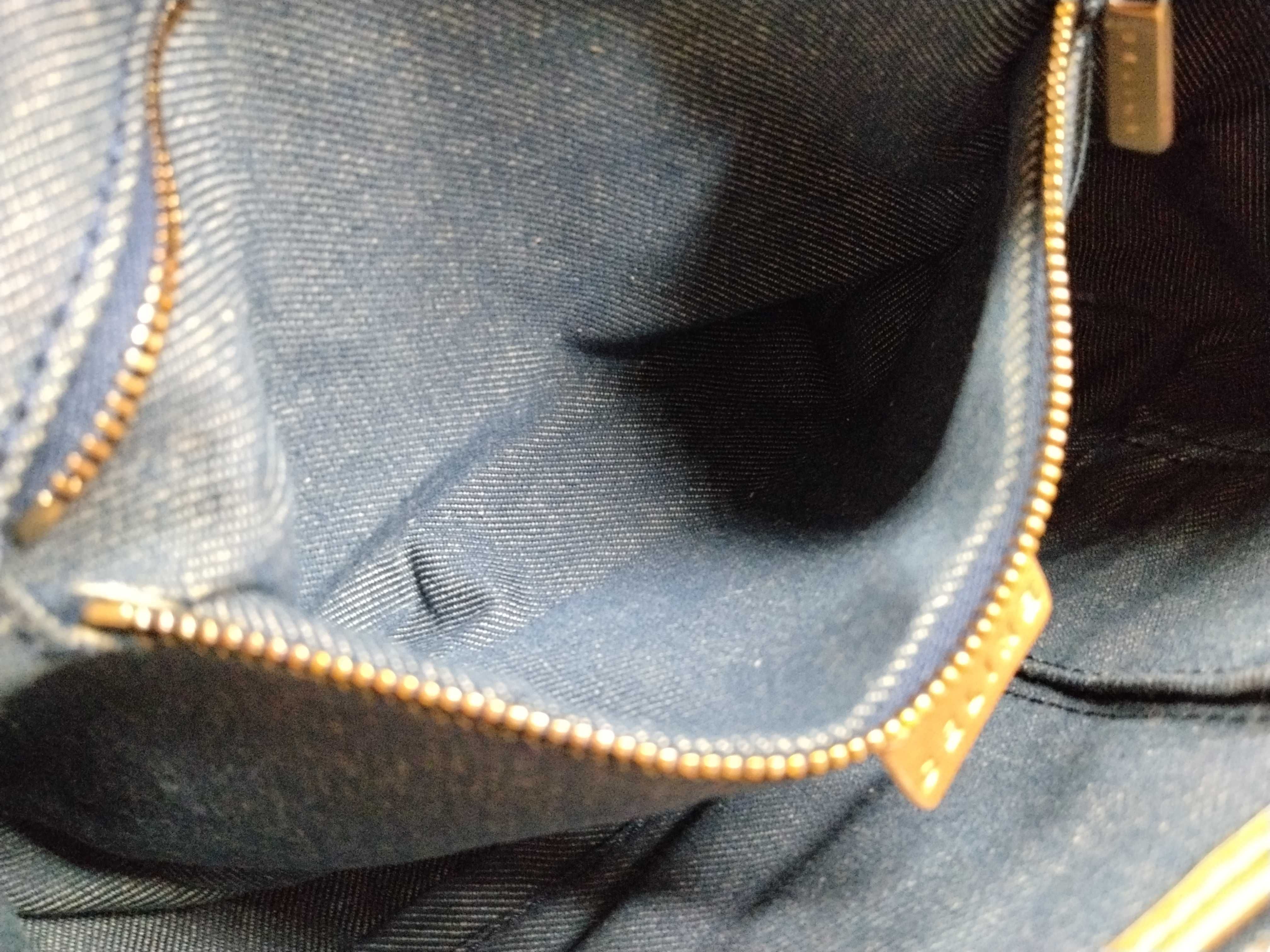 Accessory Pouch Denim Shoulder Bag — view 11