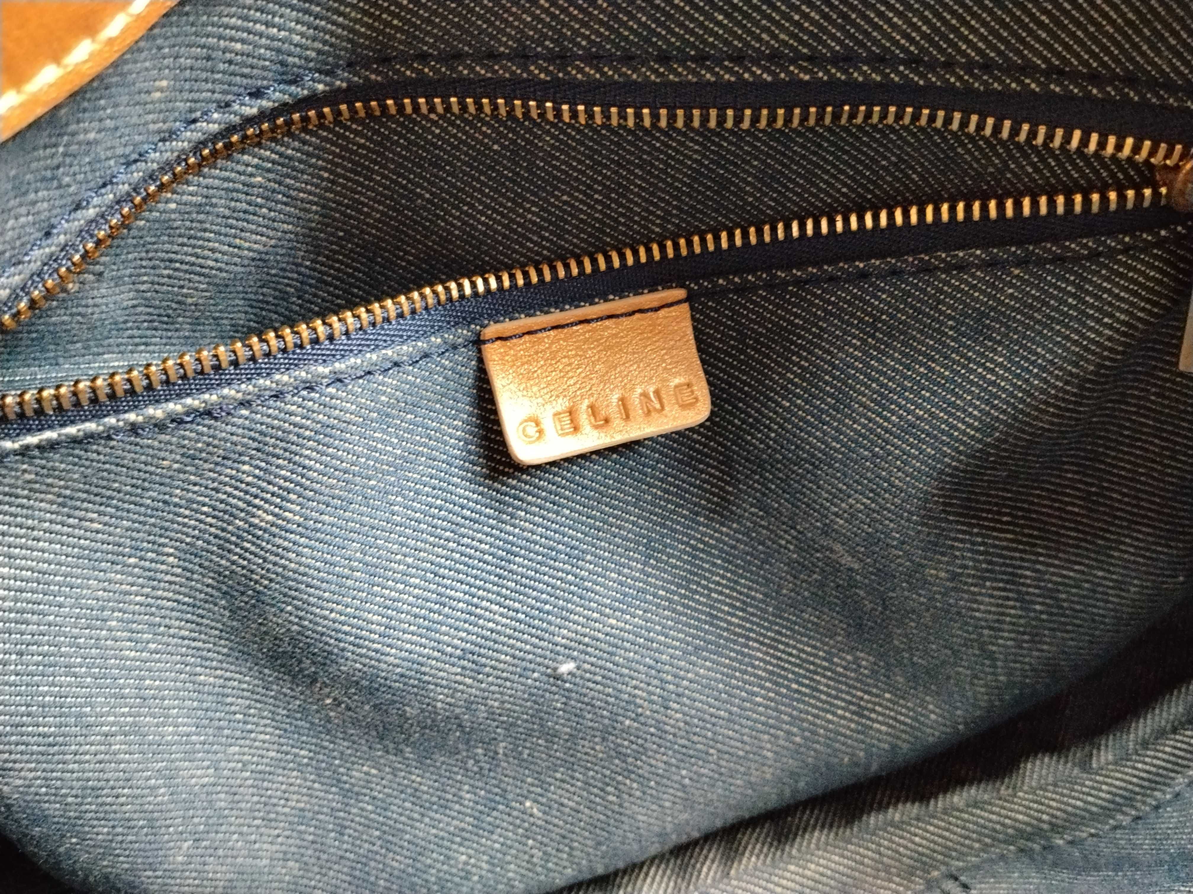 Accessory Pouch Denim Shoulder Bag — view 12