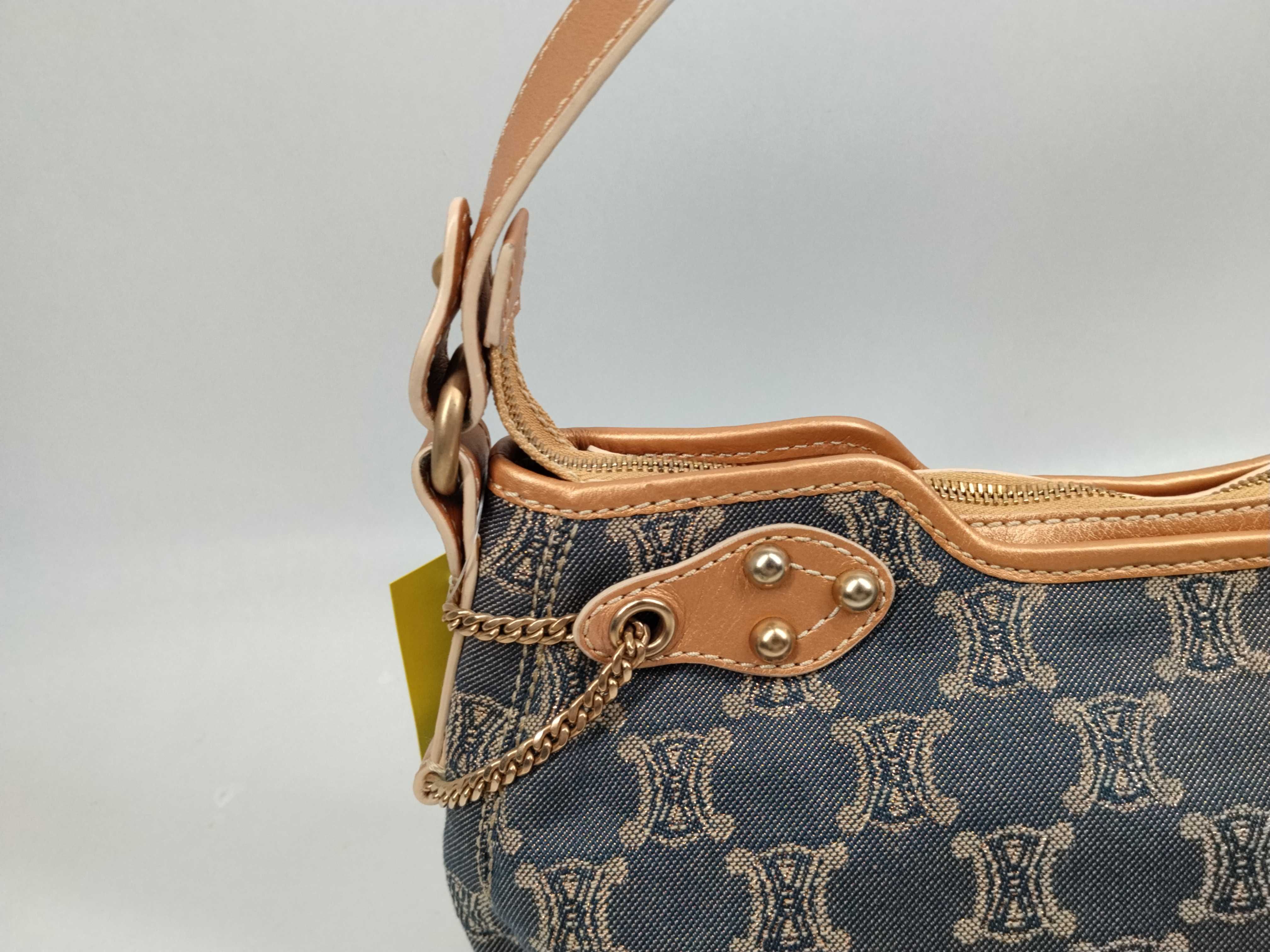 Accessory Pouch Denim Shoulder Bag — view 3