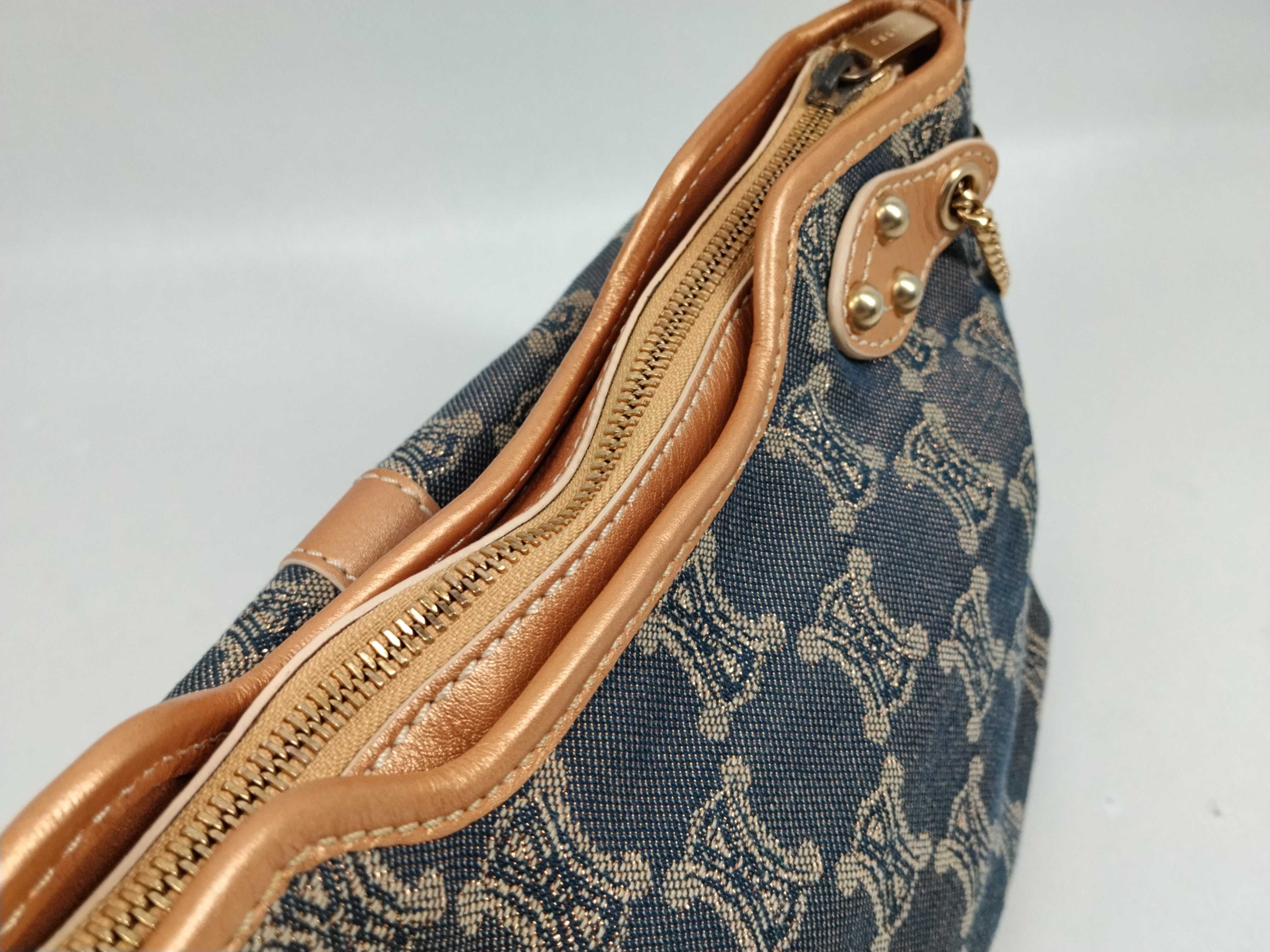 Accessory Pouch Denim Shoulder Bag — view 5