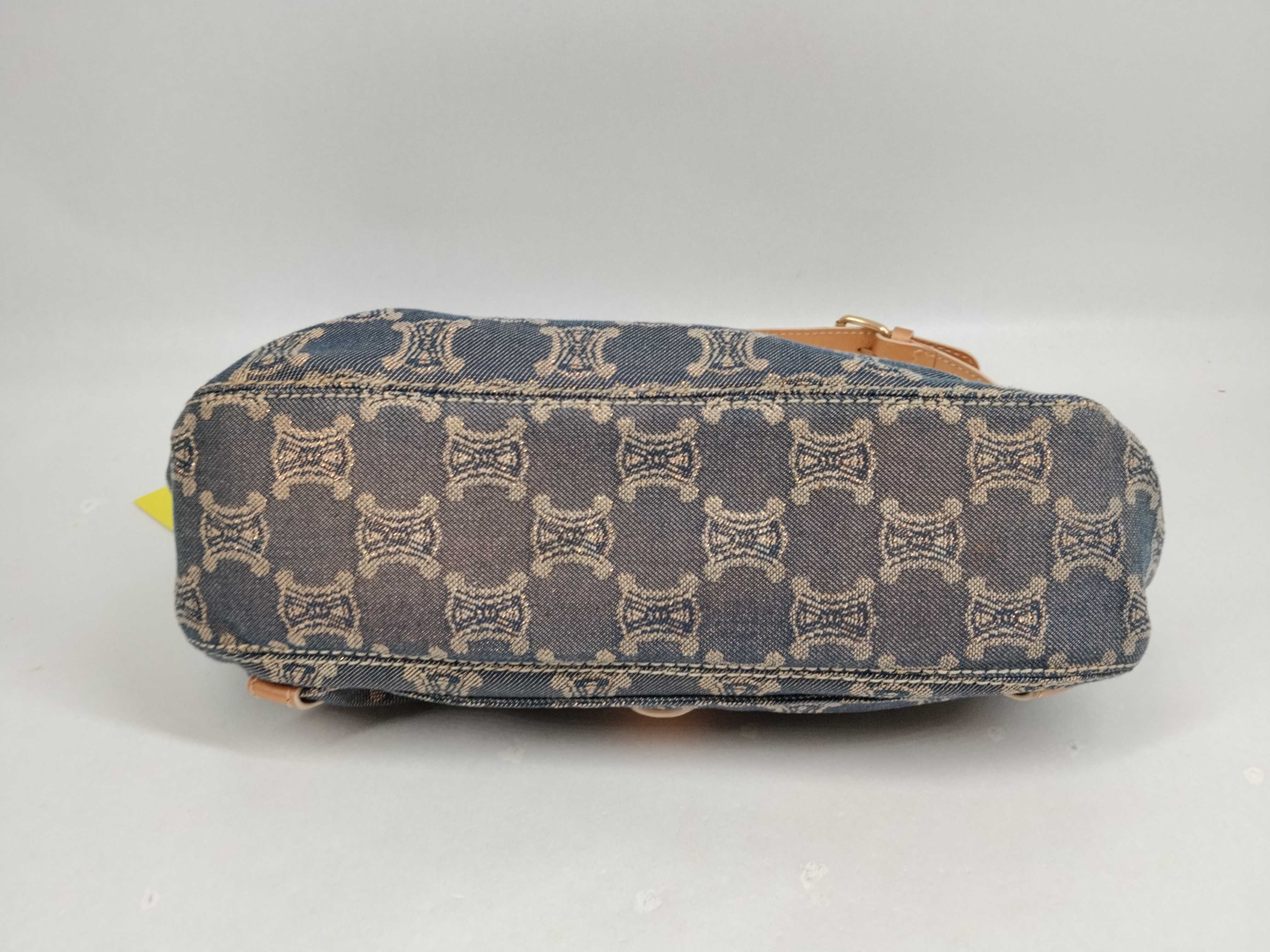 Accessory Pouch Denim Shoulder Bag — view 9