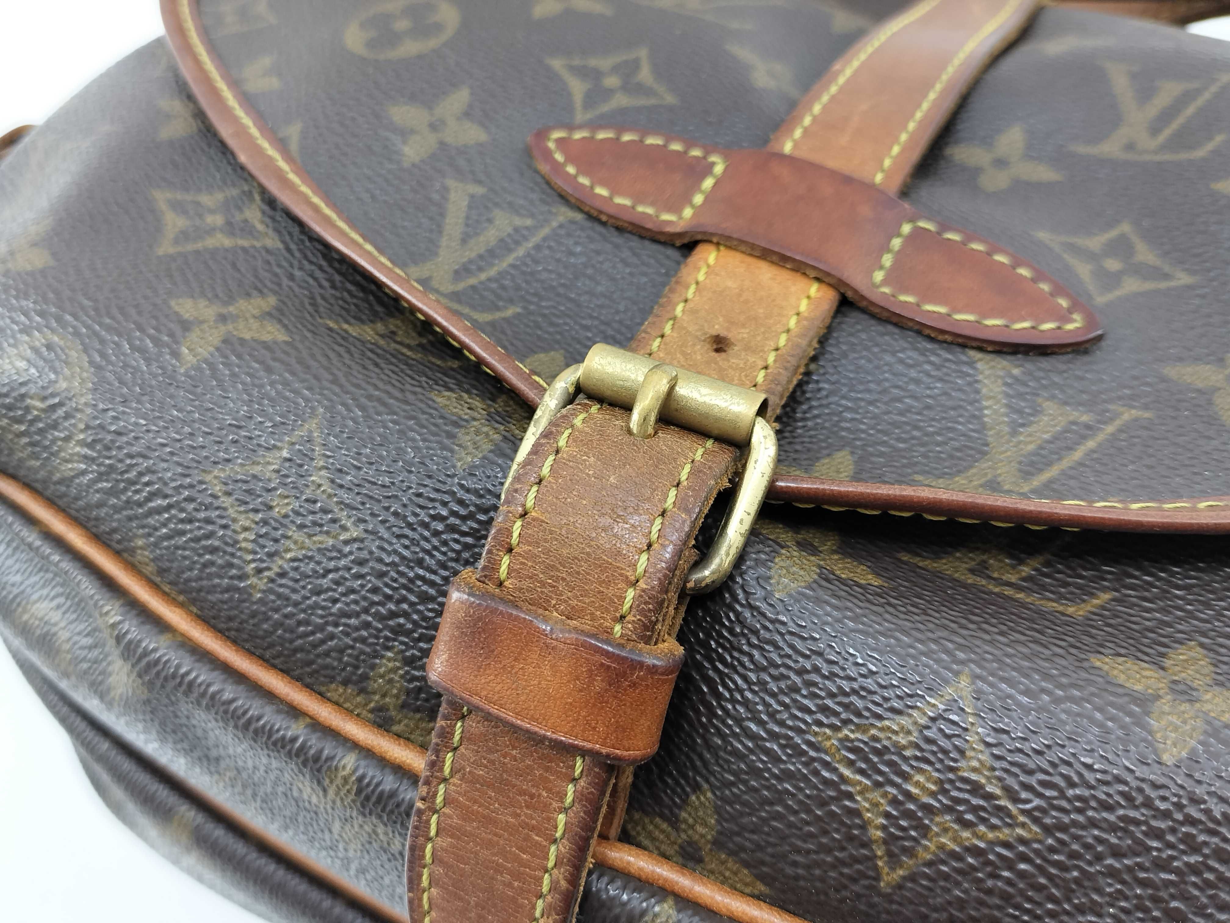 Monogram Louis Vuitton Monogram Shoulder Bag Saumur 30 M42256 Shoulder Bag — view 7