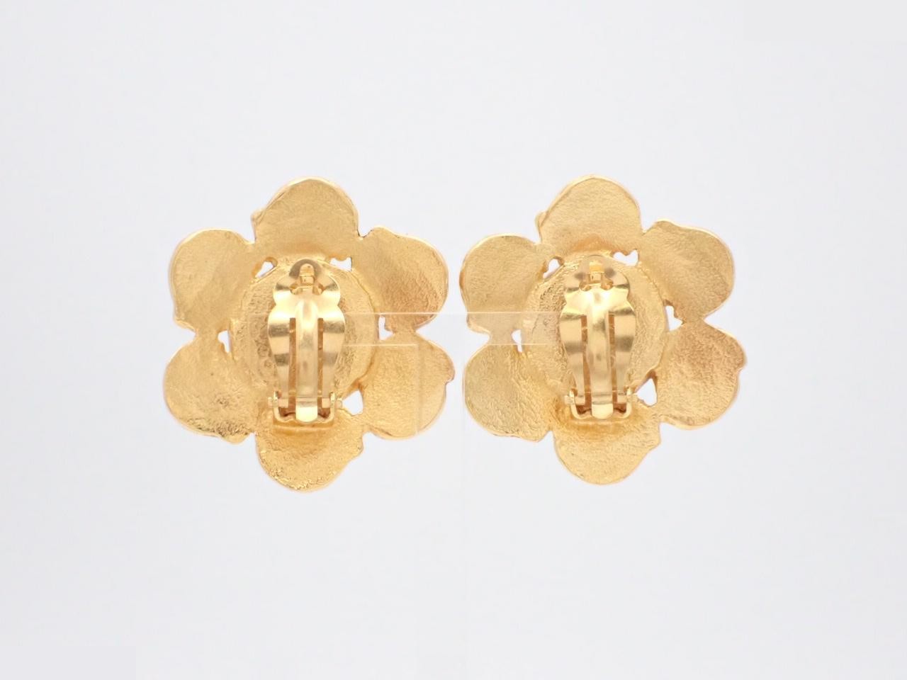 Colored stone, Coco Mark flower motif, 94P — view 2