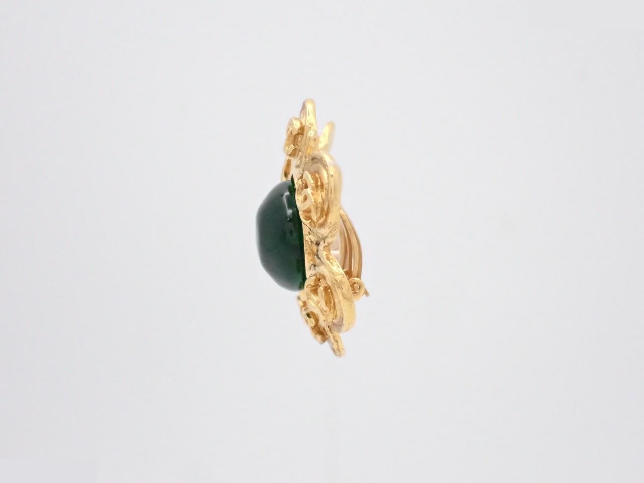 Colored stone, Coco Mark flower motif, 94P — view 3
