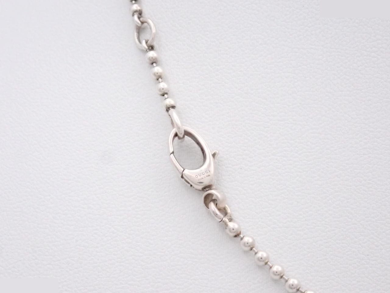 Silver necklace, Ag925, 14.5g, chain approximately 40cm. — view 2