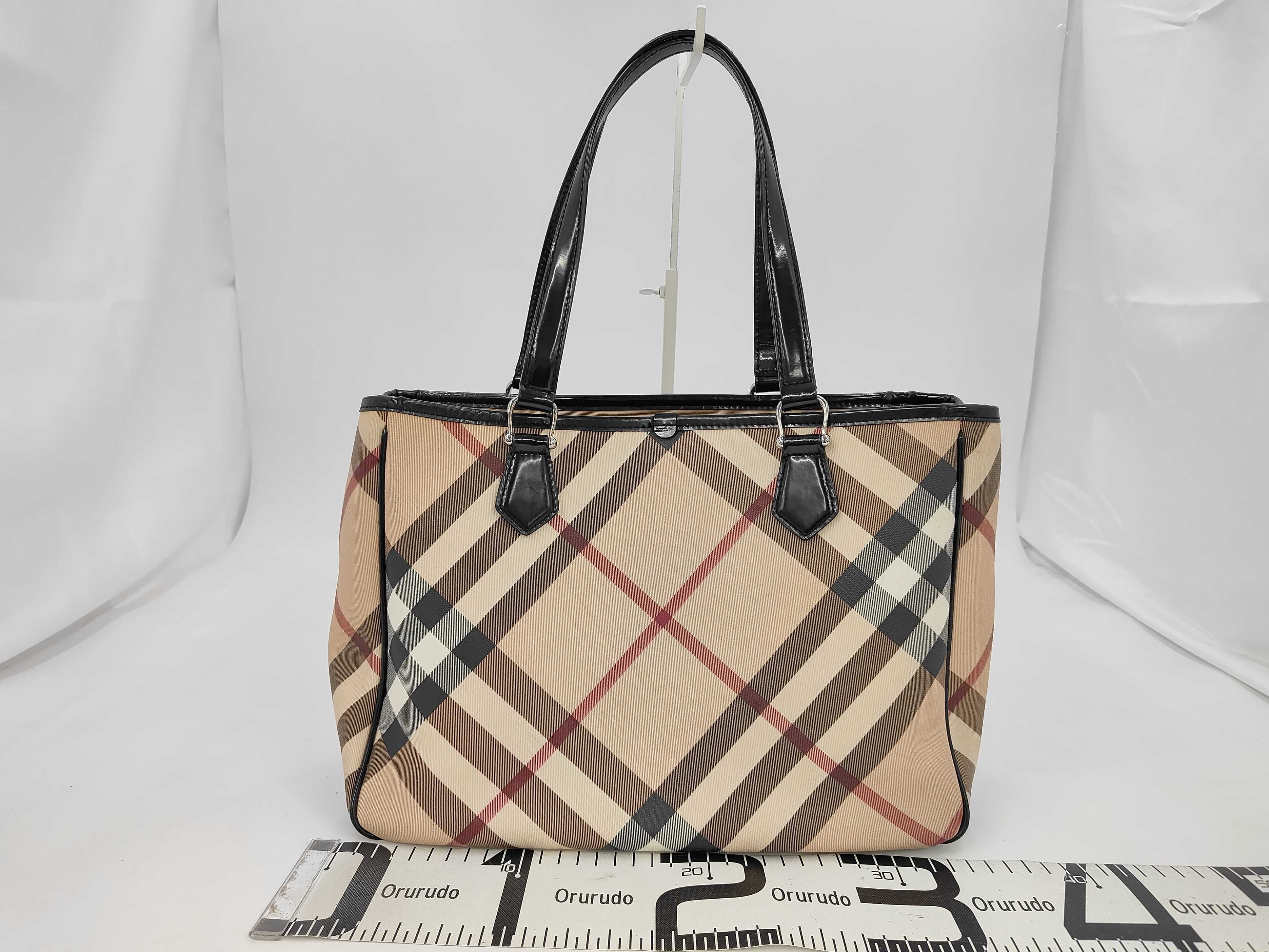 Tote Bag, PVC Nova Check Tote Bag — view 2