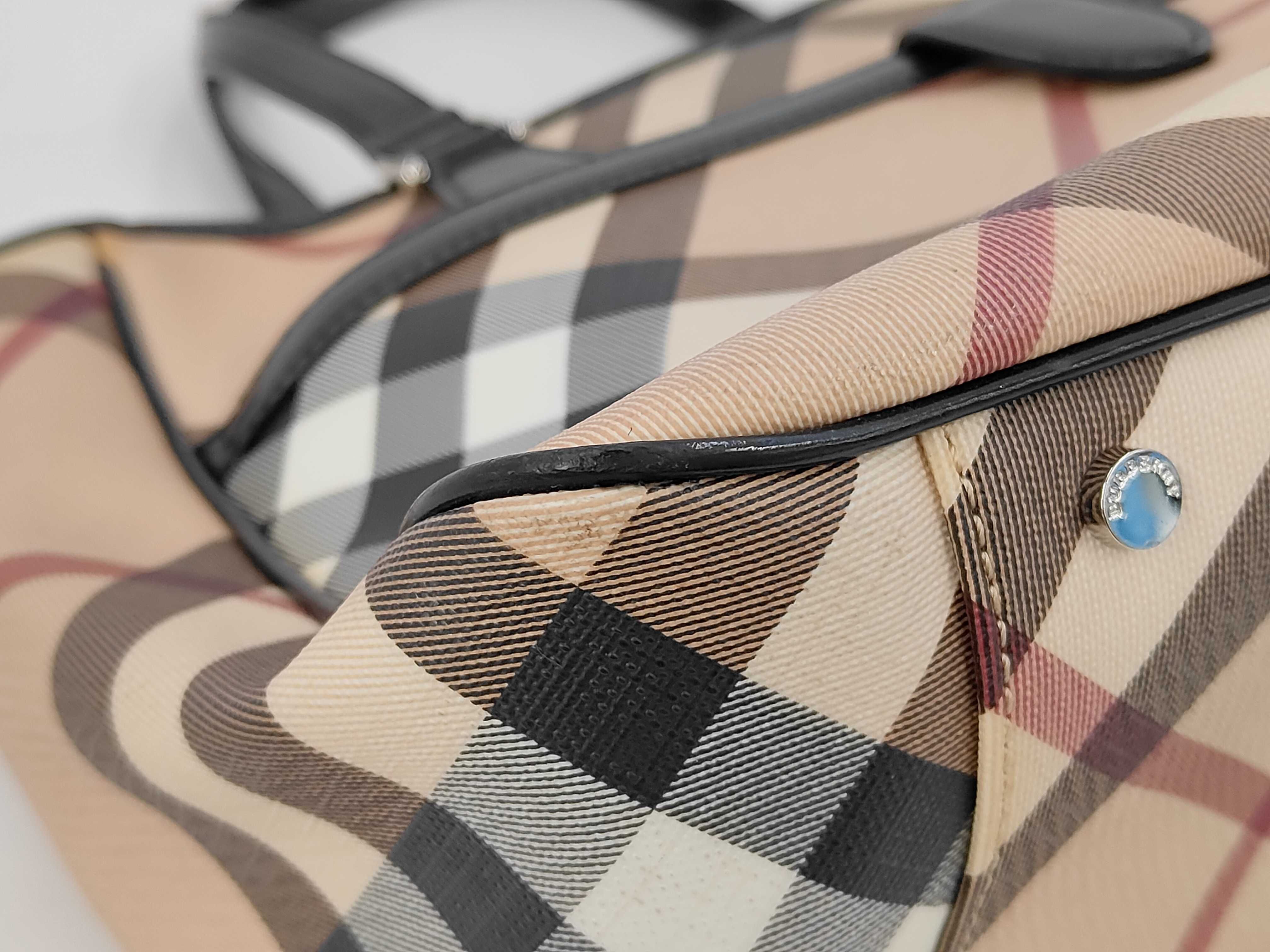 Tote Bag, PVC Nova Check Tote Bag — view 6