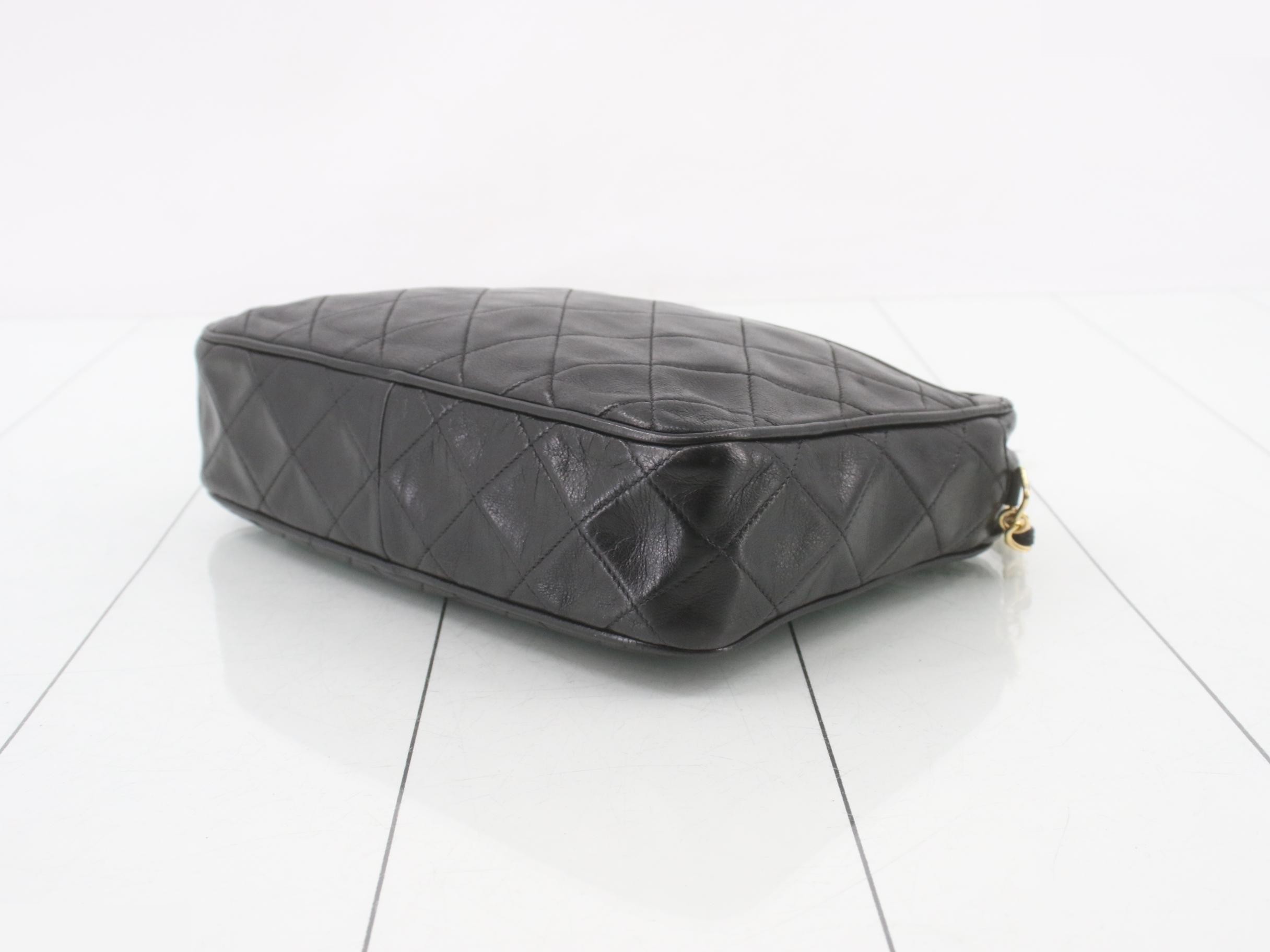Lambskin fringe chain shoulder bag (Seal) — view 6