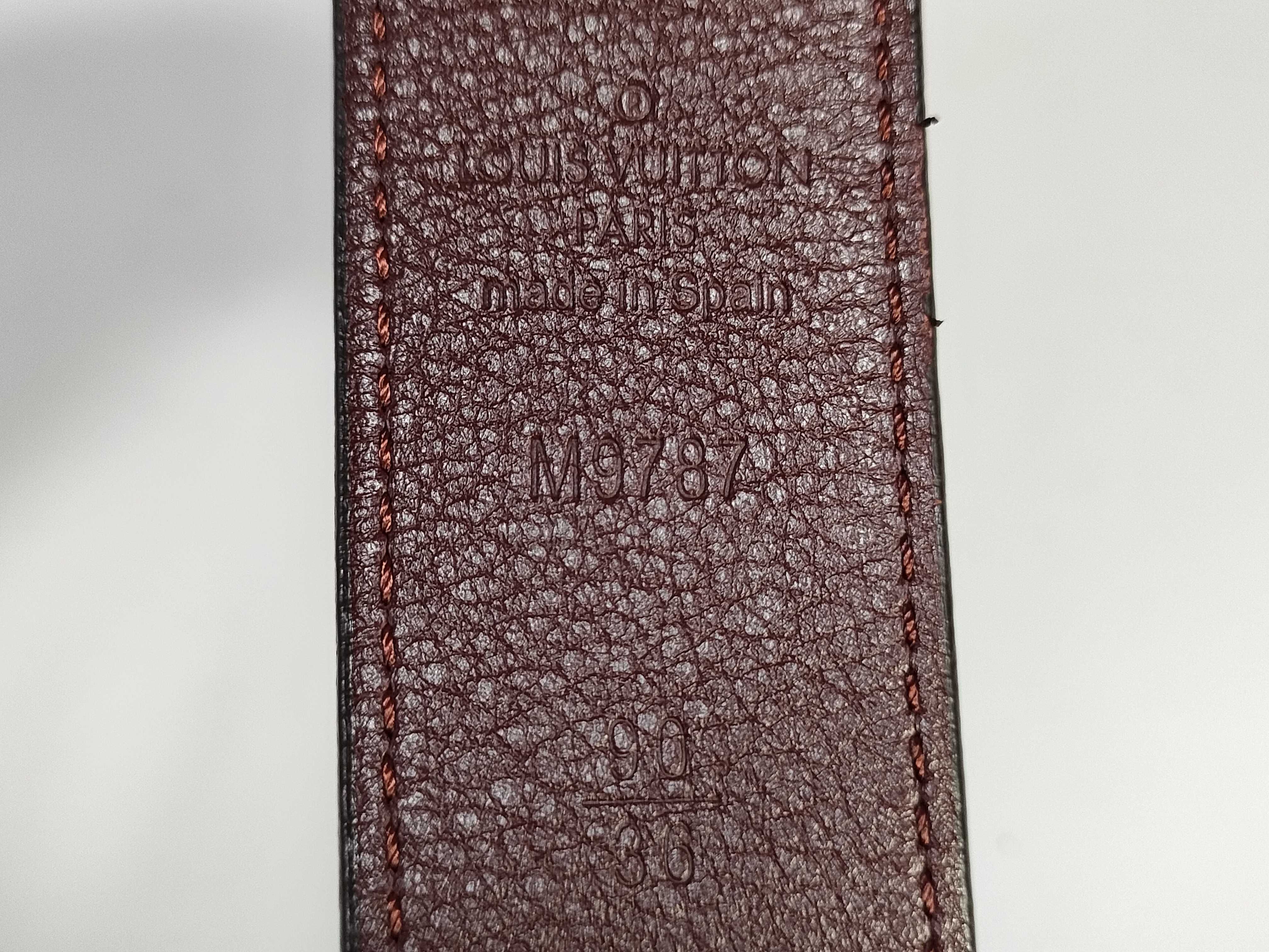 Damier Infini Damier Louis Vuitton Belt Damier Brown Belt — view 4