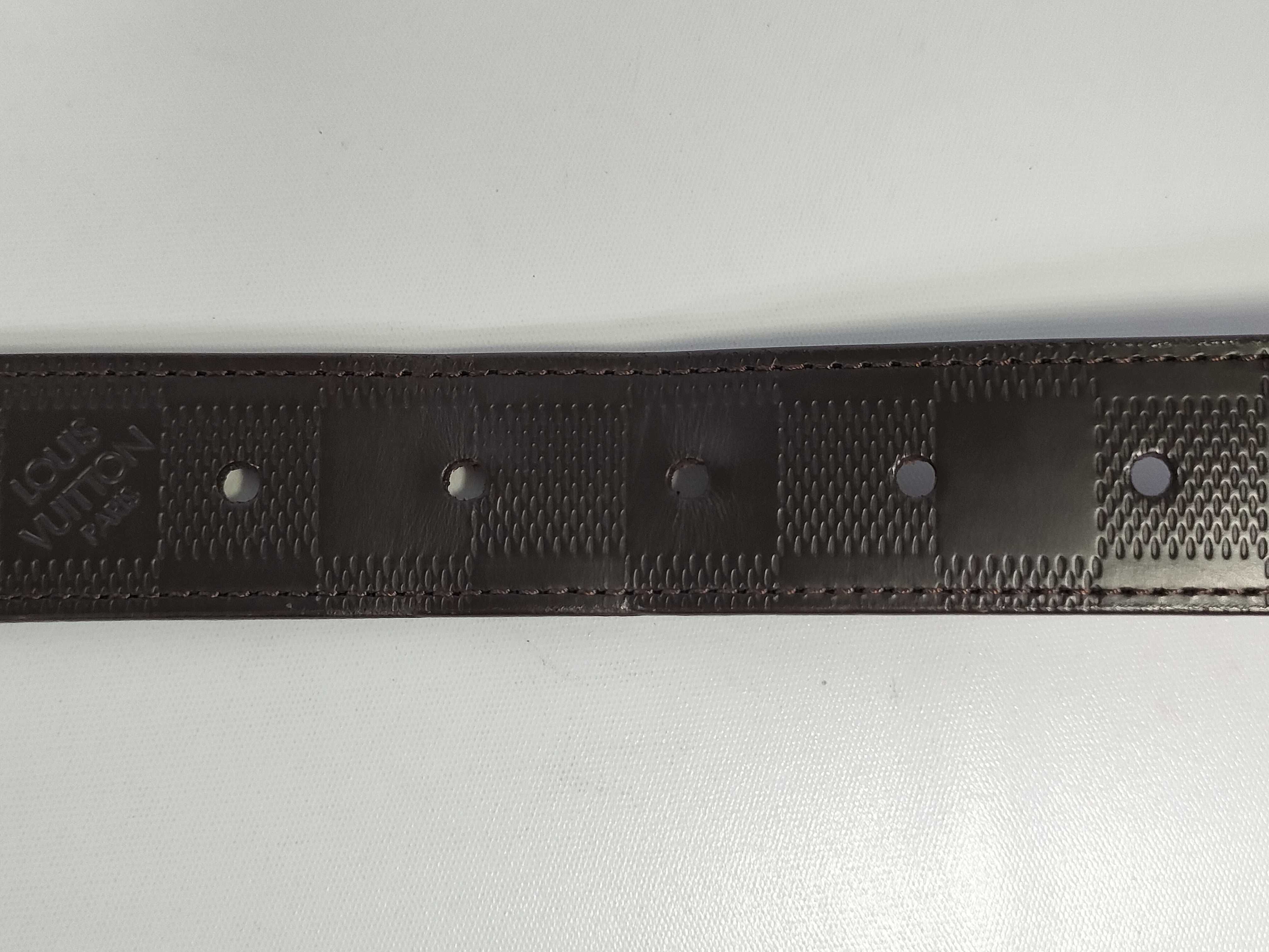 Damier Infini Damier Louis Vuitton Belt Damier Brown Belt — view 5