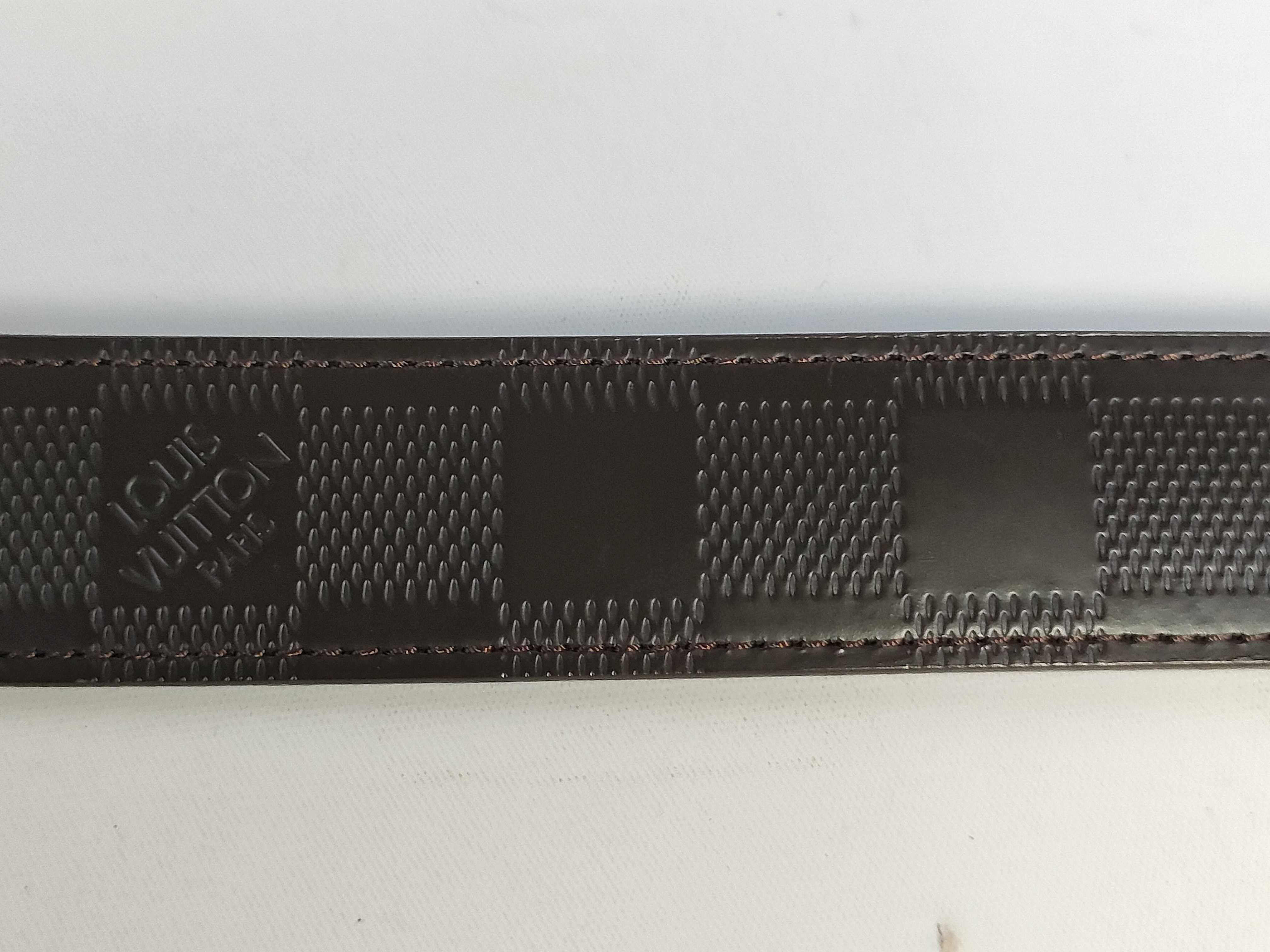 Damier Infini Damier Louis Vuitton Belt Damier Brown Belt — view 8