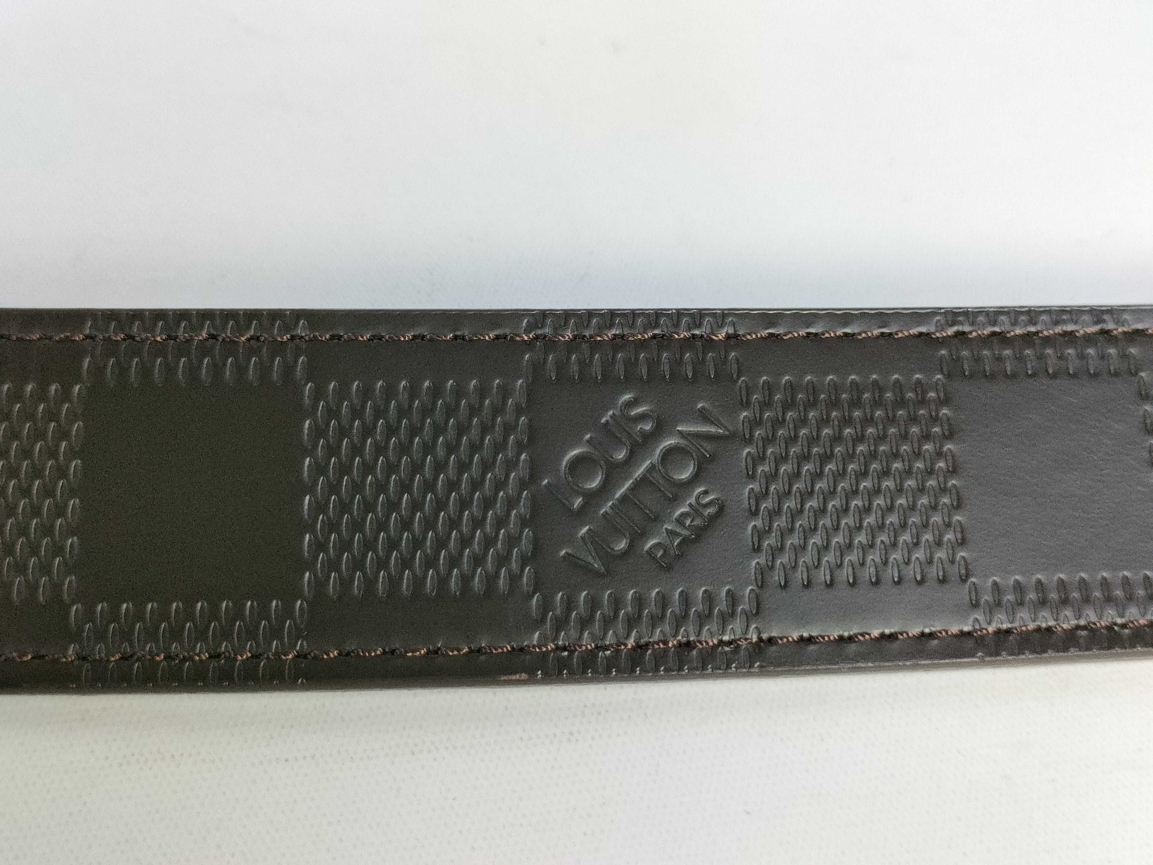 Damier Infini Damier Louis Vuitton Belt Damier Brown Belt — view 9