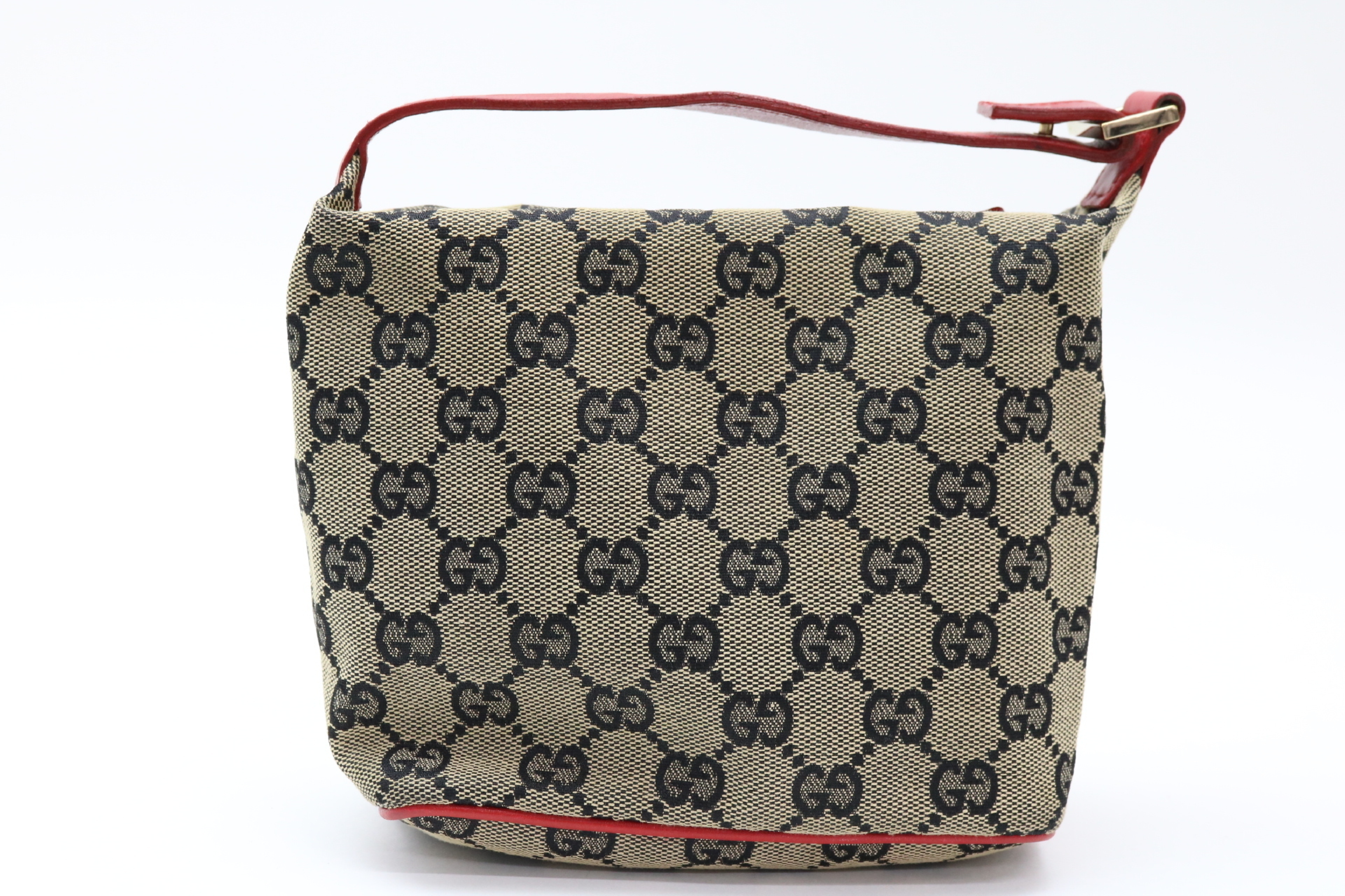 GG Canvas Leather Pouch — view 2