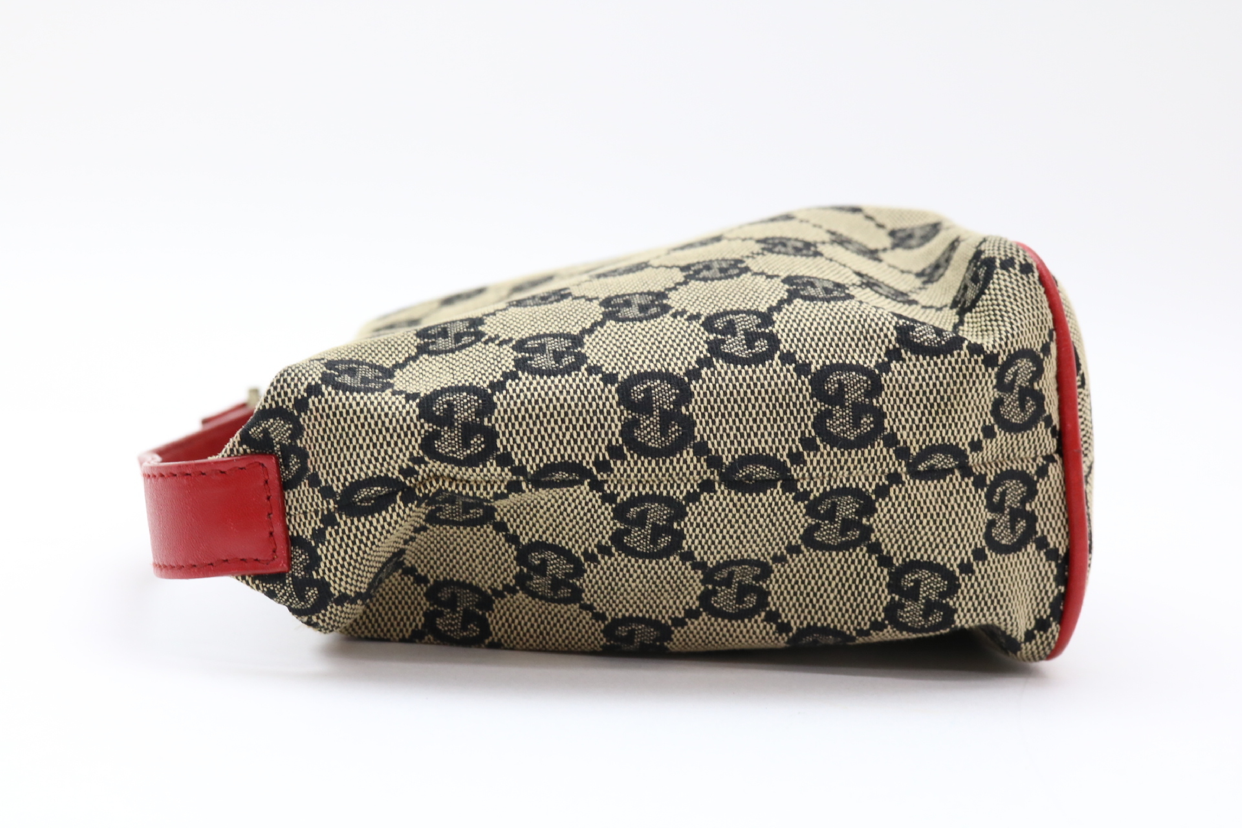 GG Canvas Leather Pouch — view 3