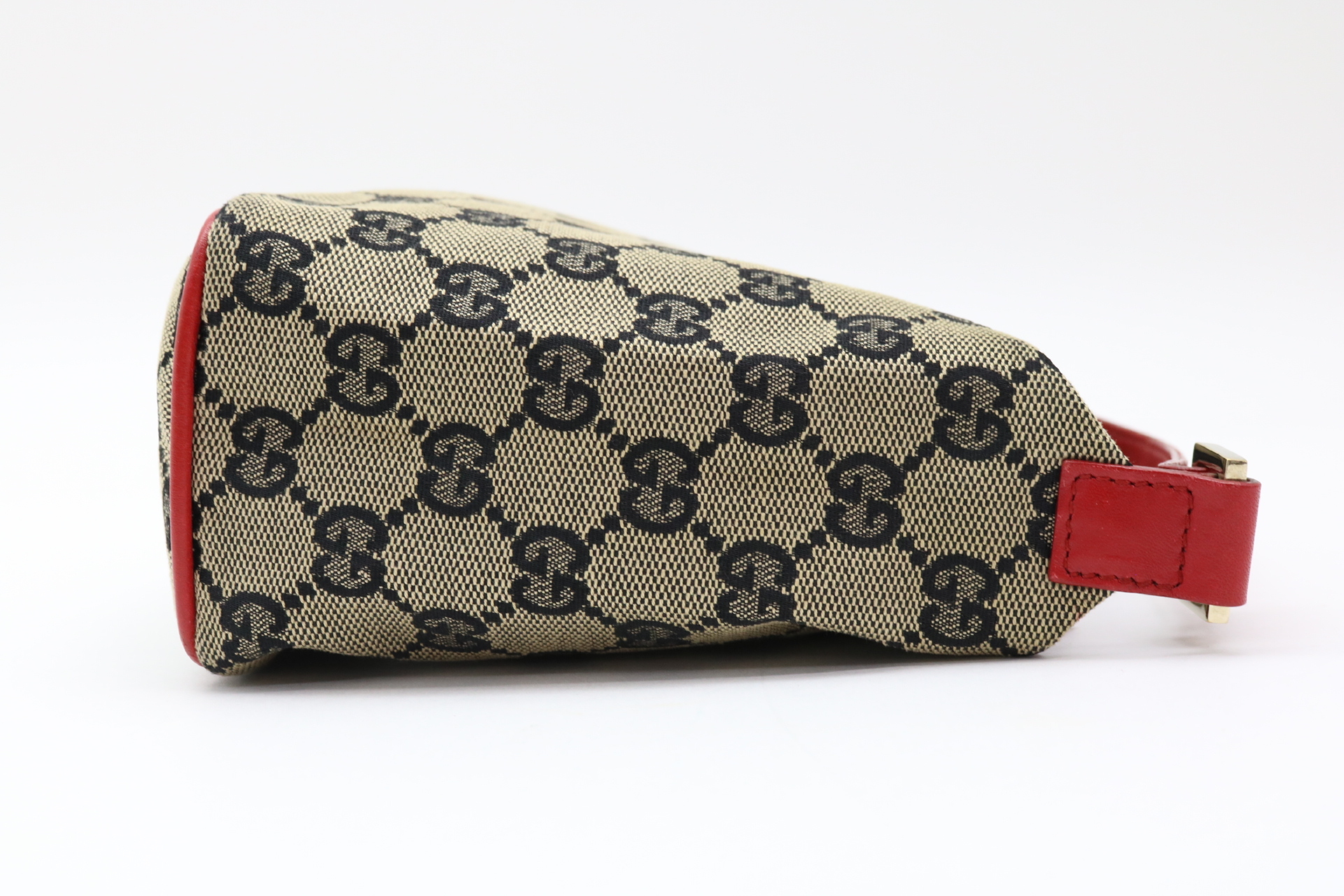 GG Canvas Leather Pouch — view 4