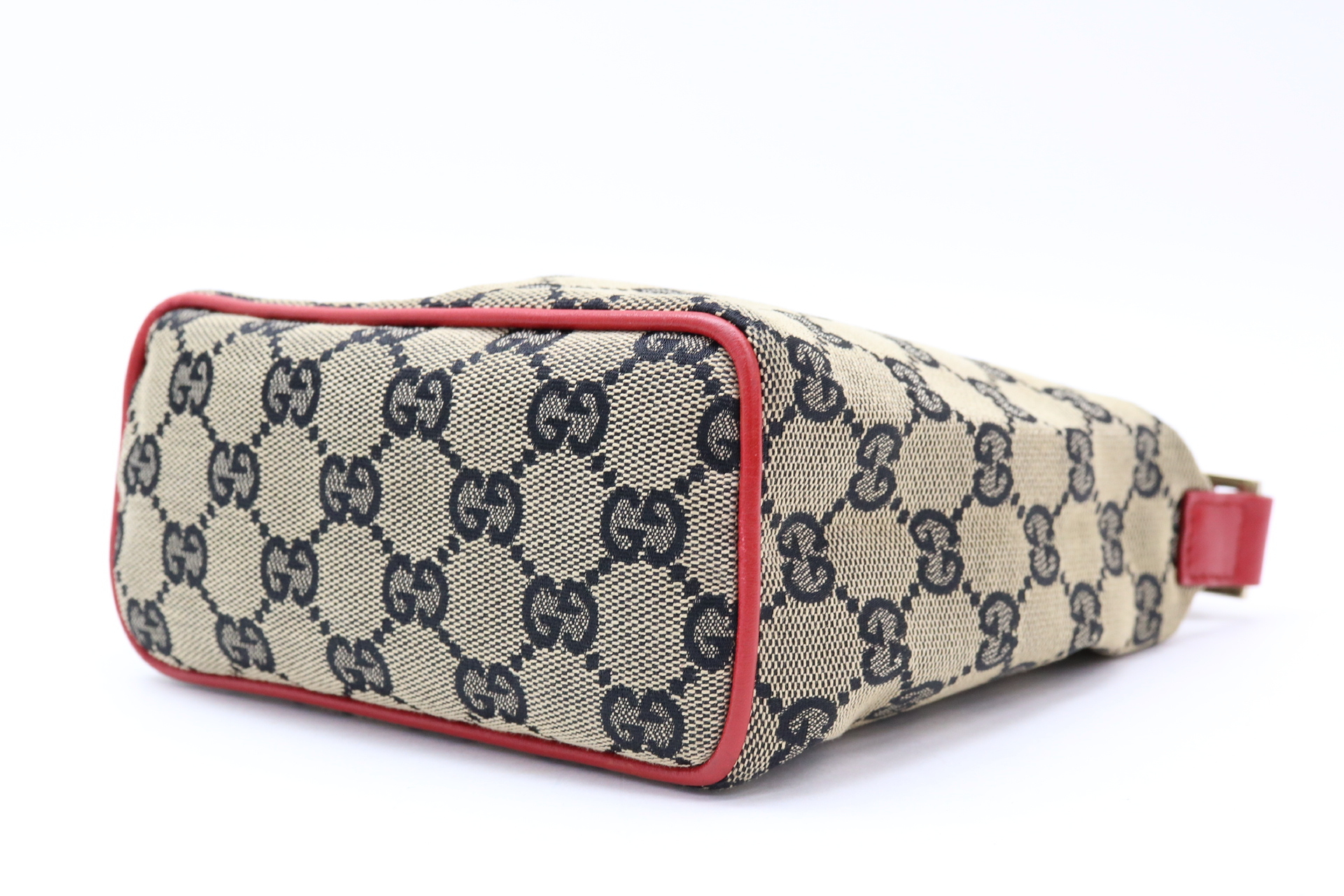 GG Canvas Leather Pouch — view 5