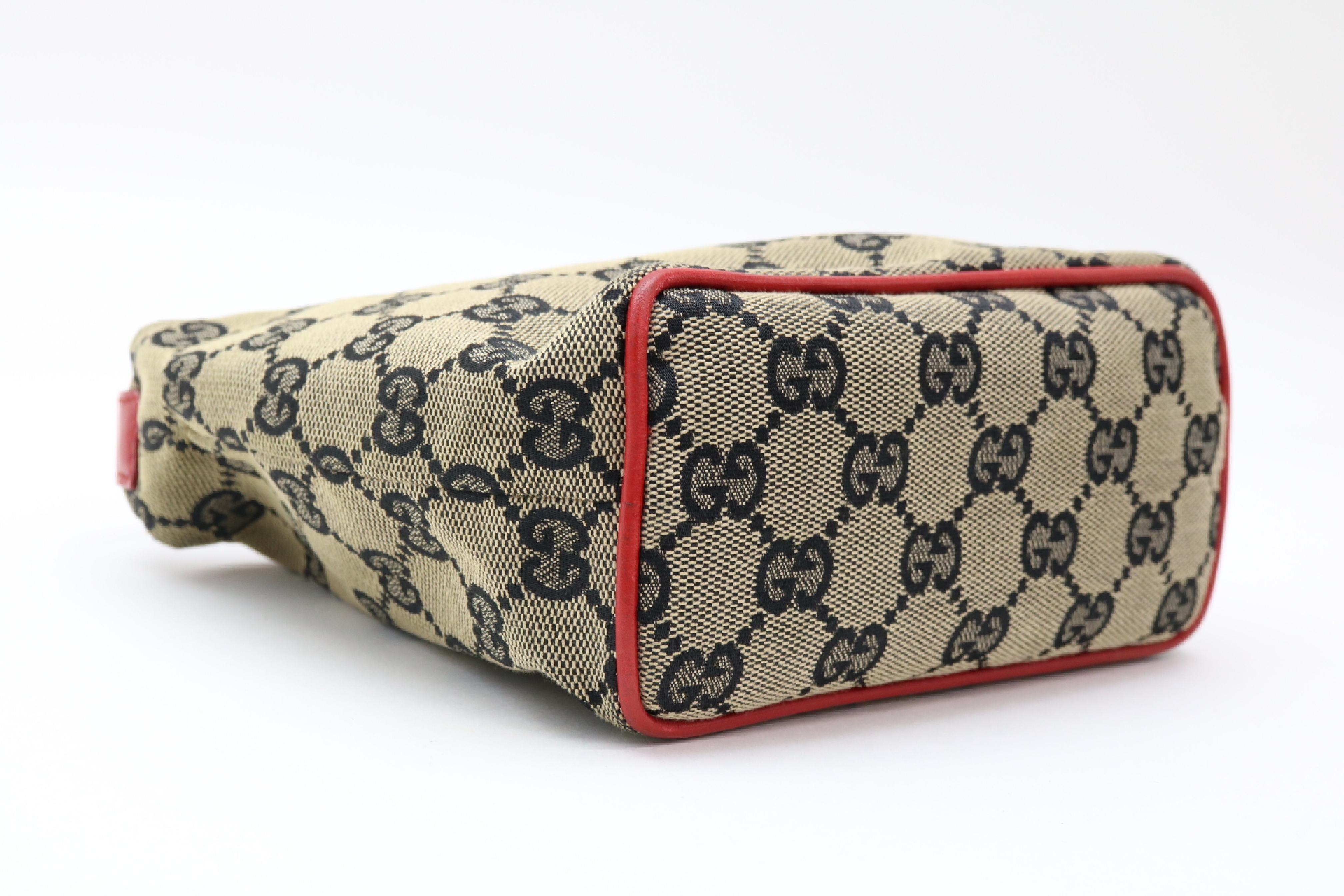 GG Canvas Leather Pouch — view 6