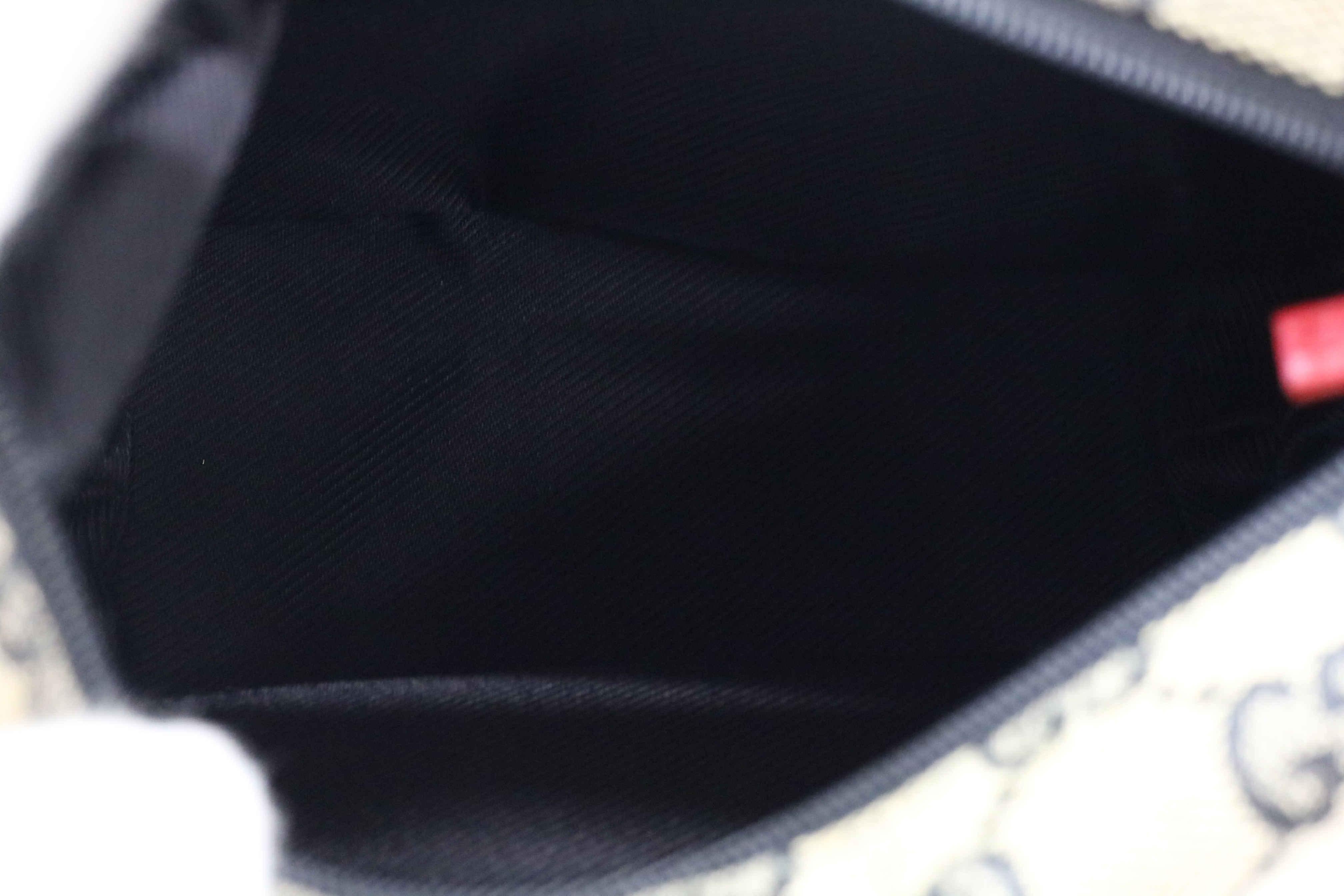 GG Canvas Leather Pouch — view 8