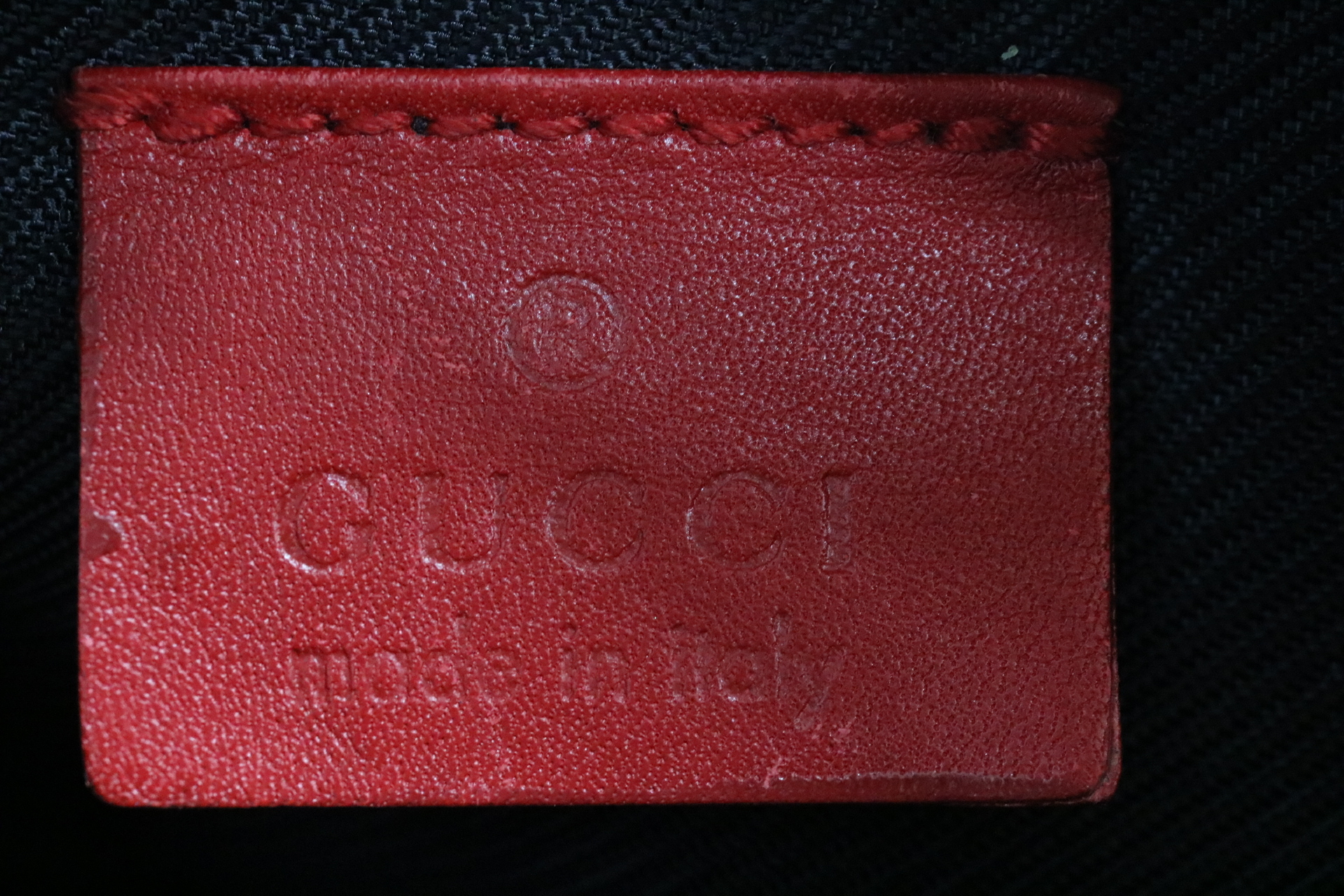 GG Canvas Leather Pouch — view 9