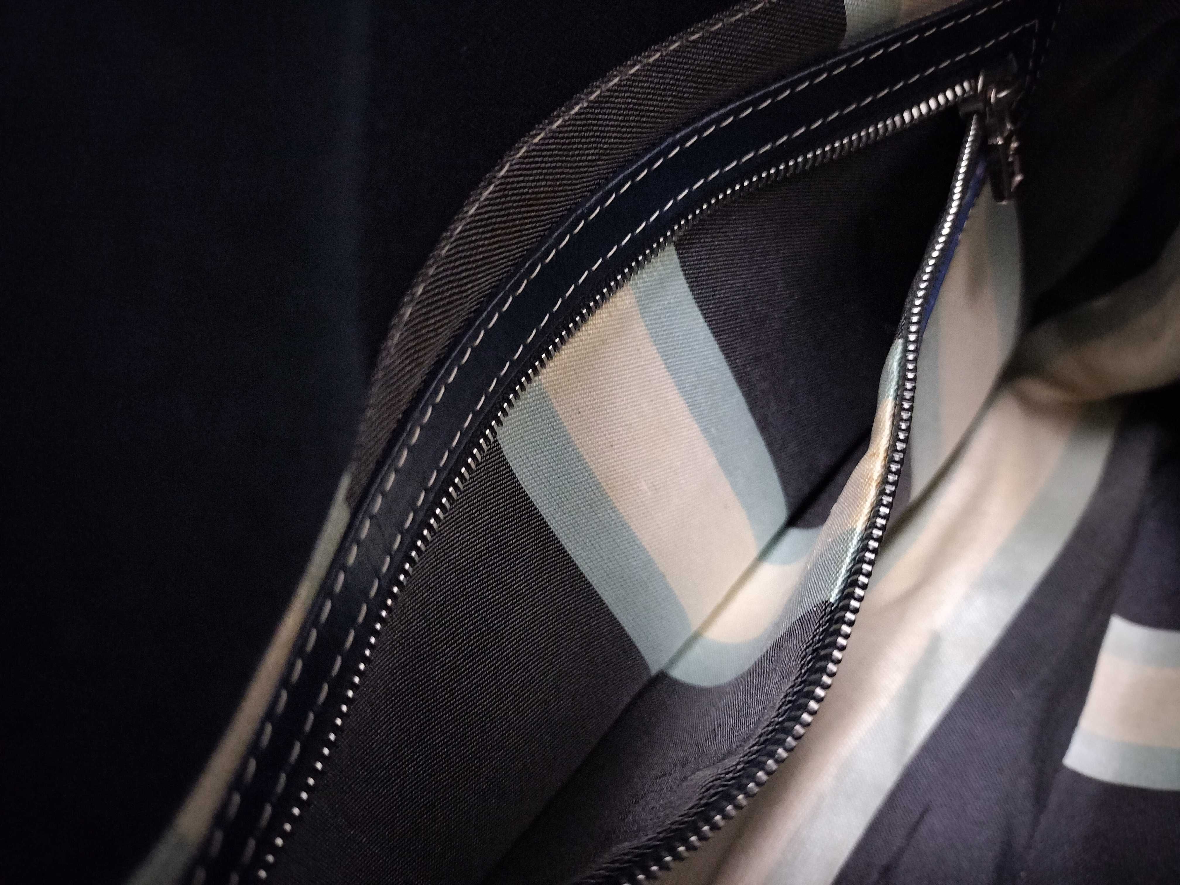 Mamma Bucket Cotton Navy Shoulder Bag — view 11