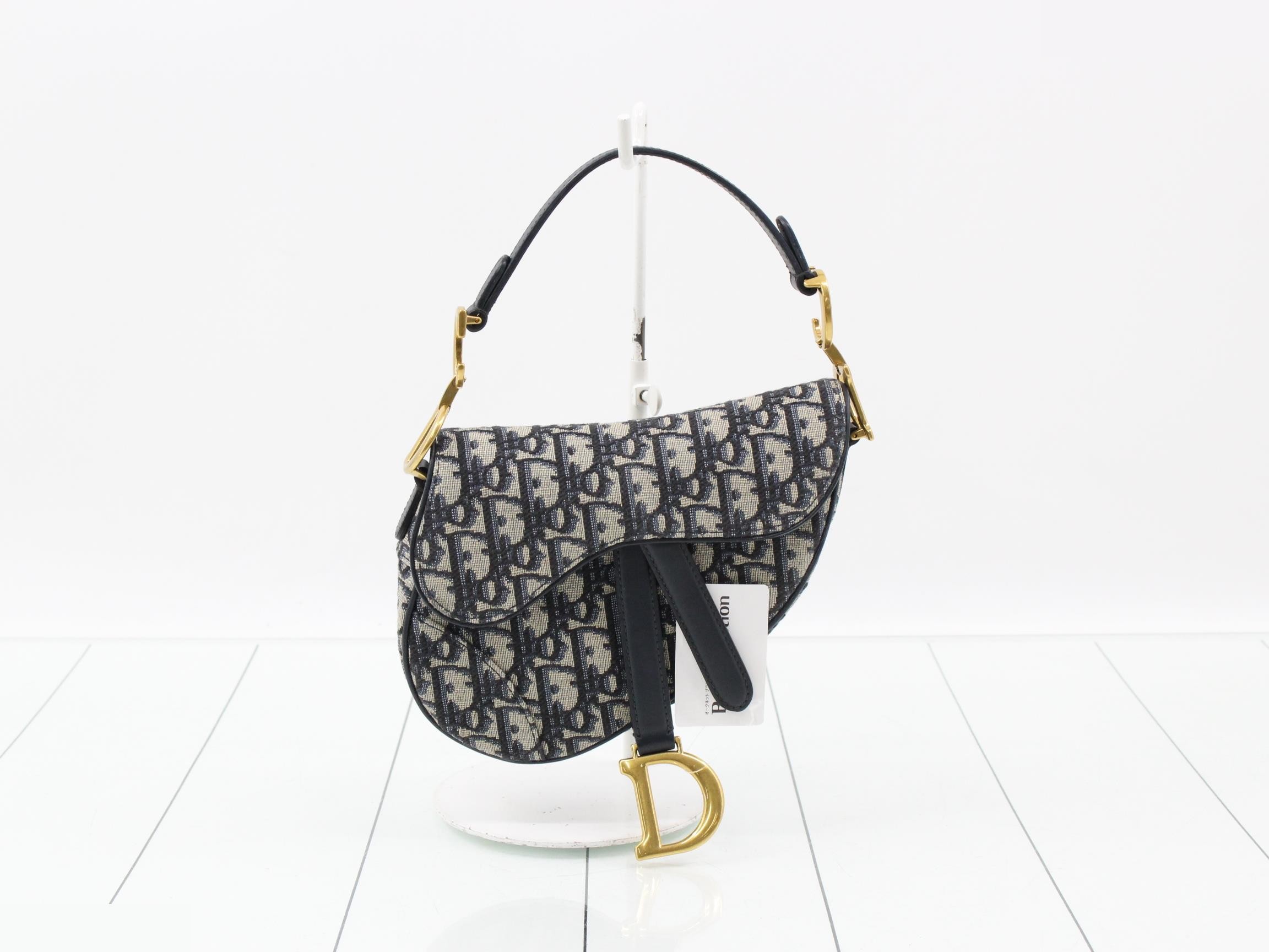 Oblique Saddle 2-Way Handbag
