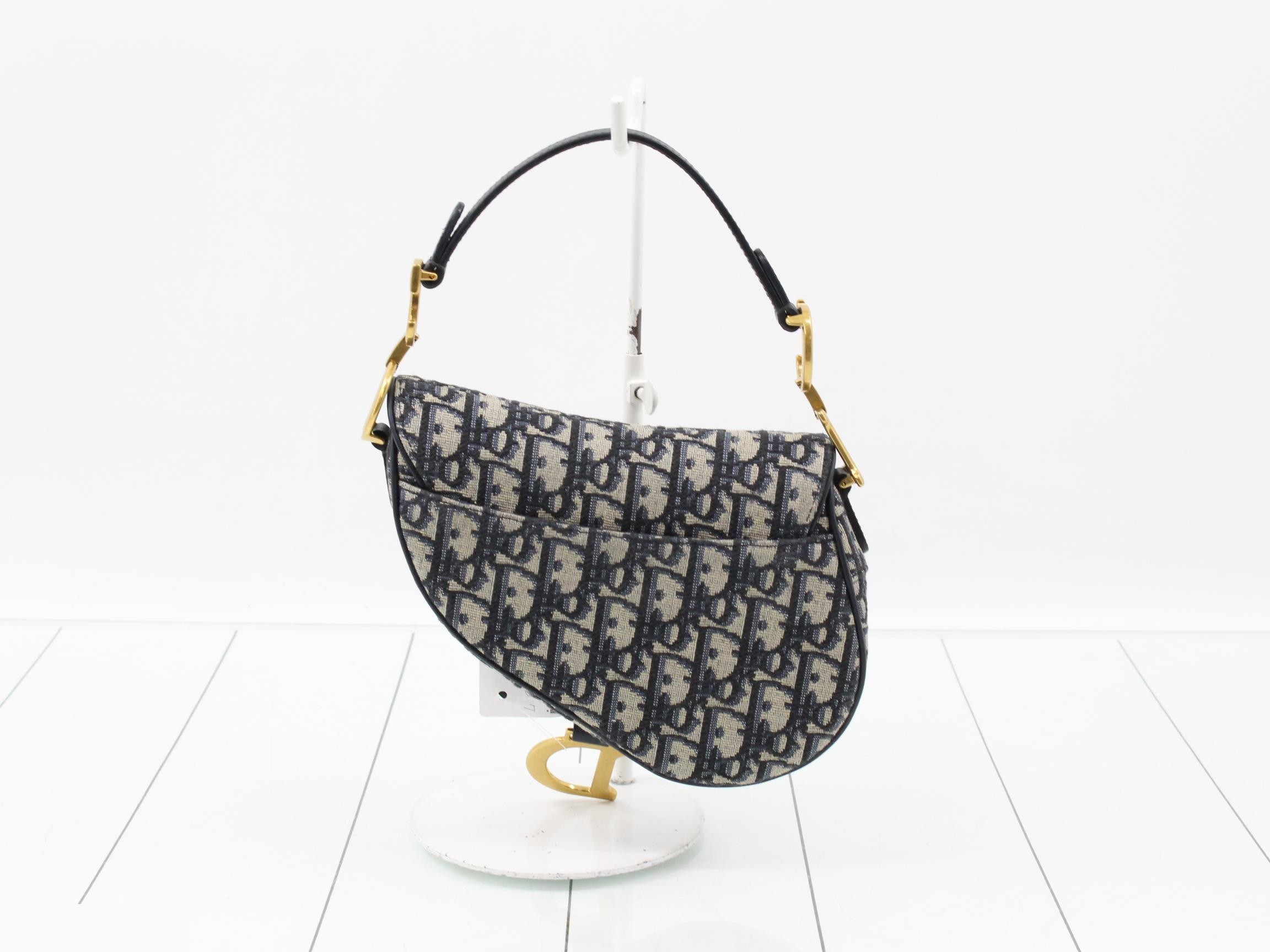 Oblique Saddle 2-Way Handbag — view 2
