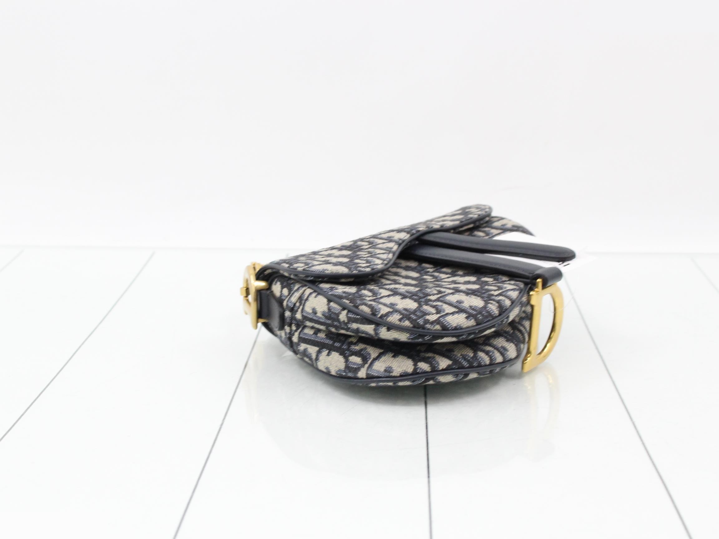 Oblique Saddle 2-Way Handbag — view 5